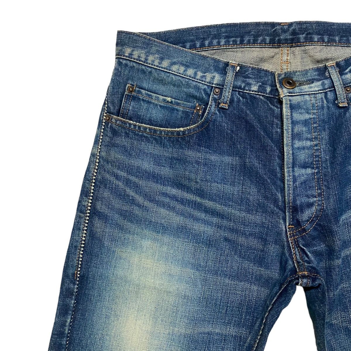 wjk Wjk Banana Cut Denim Jeans Slim fit Size US 31 - 4 Thumbnail