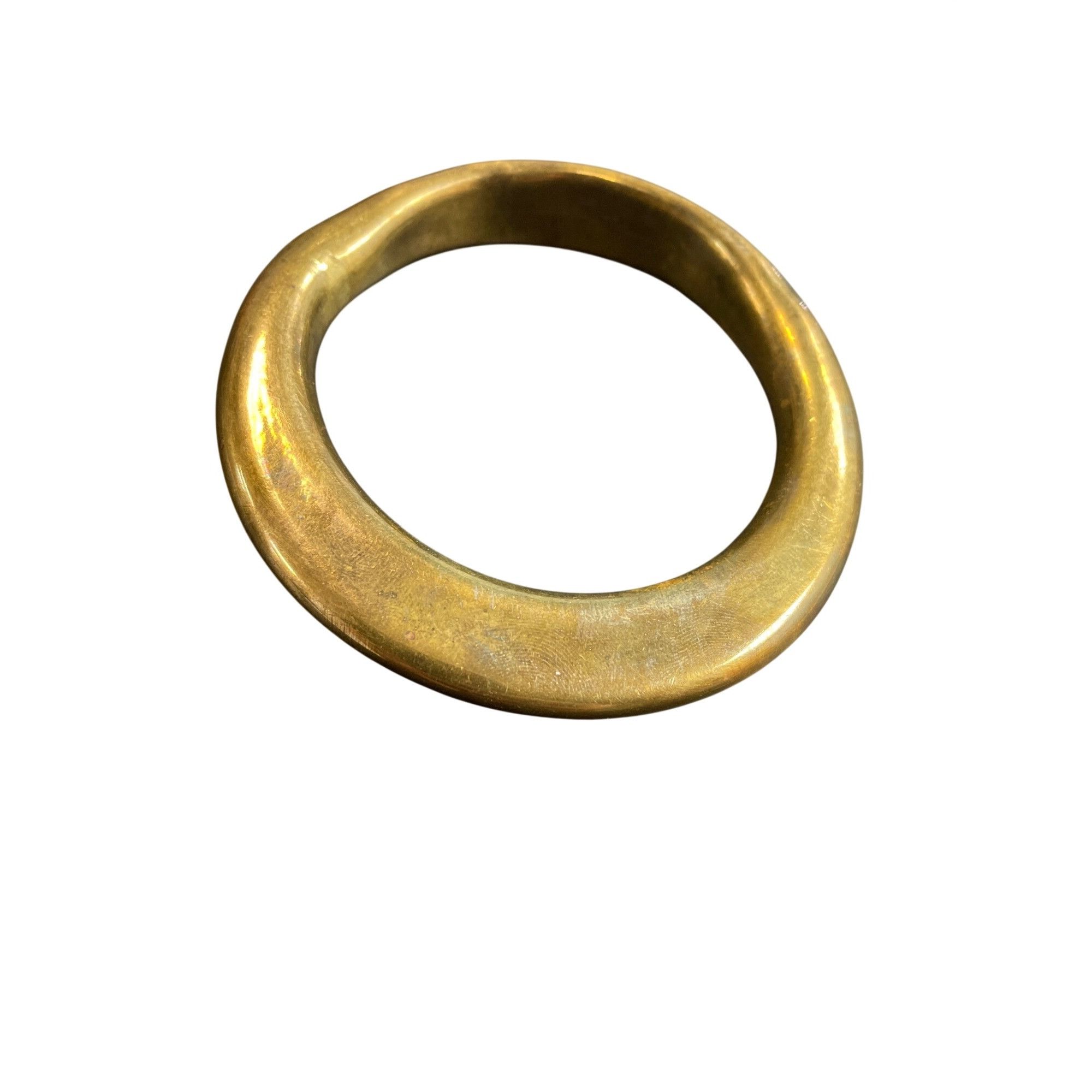 Other Set Of 4 Vintage Brass Bangles With Textured & Smooth Design Size ONE SIZE - 4 Thumbnail