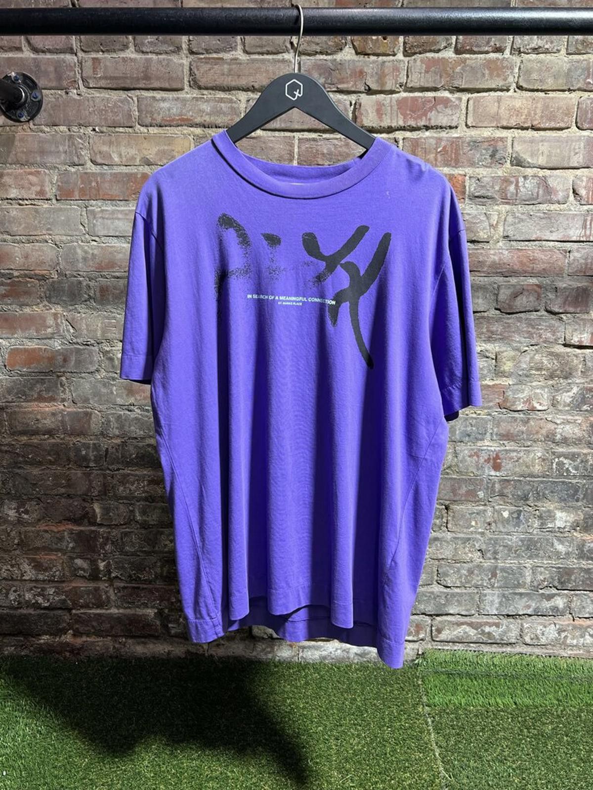 Alyx Alyx Meaningful Connection Tee Purple Sz. L Size US L / EU 52-54 / 3 - 1 Thumbnail