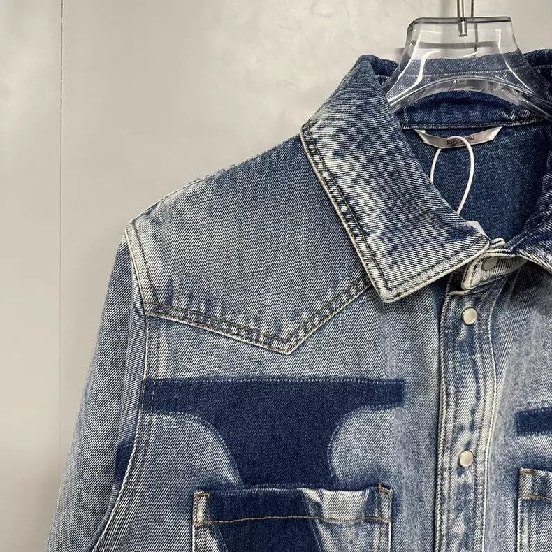 Versace Versace V-Logo denim jacket Size US L / EU 52-54 / 3 - 4 Thumbnail