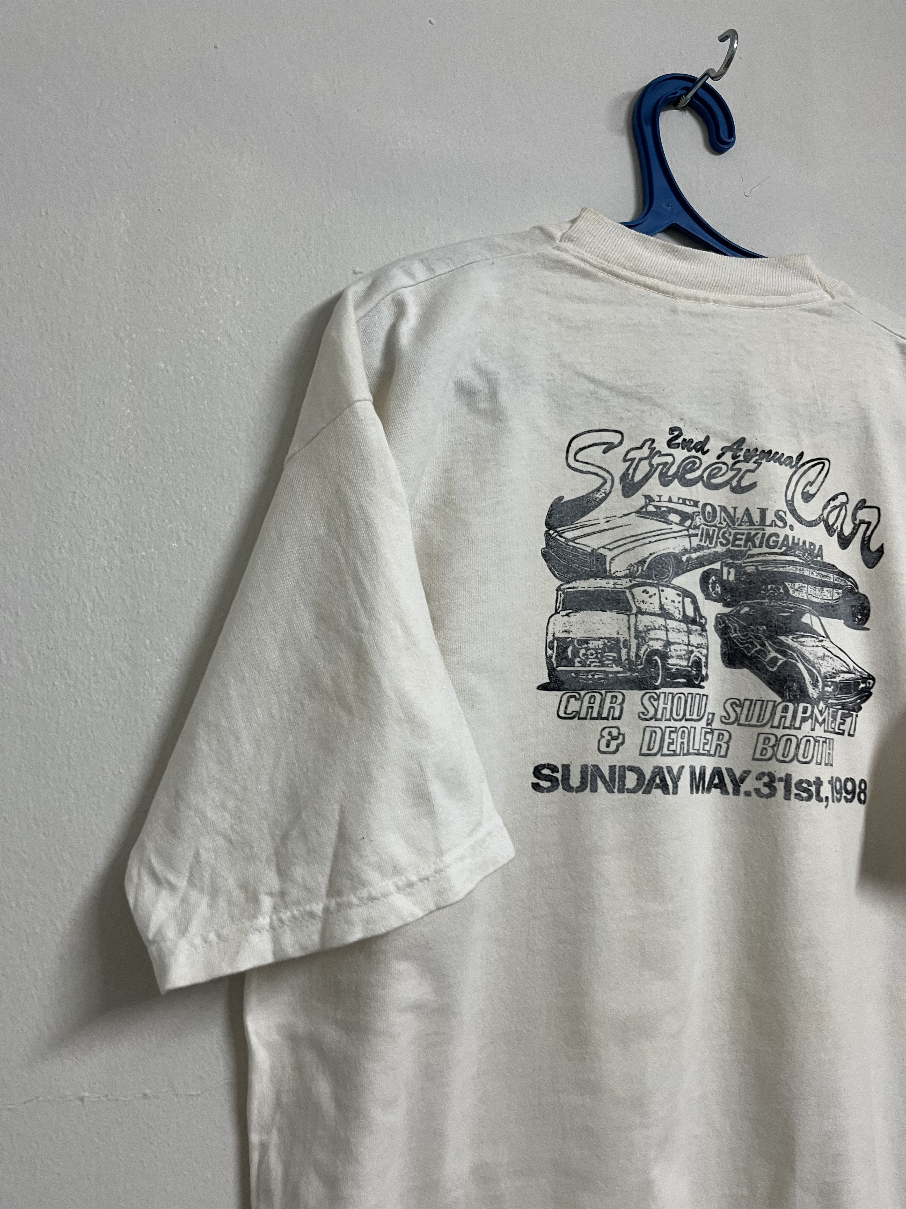 Vintage 💥Japan 2nd Annual Street Car ONALS In Sekigahara Size US L / EU 52-54 / 3 - 7 Thumbnail