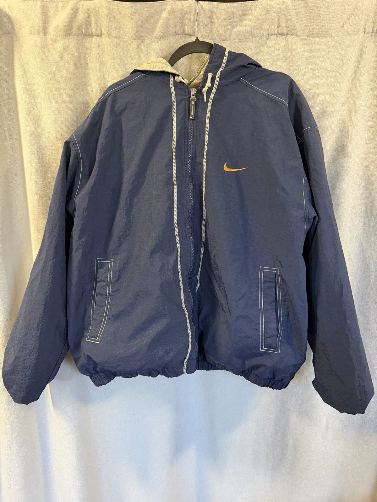 Nike Vintage Nike puffer jacket Size US L / EU 52-54 / 3 - 3 Thumbnail