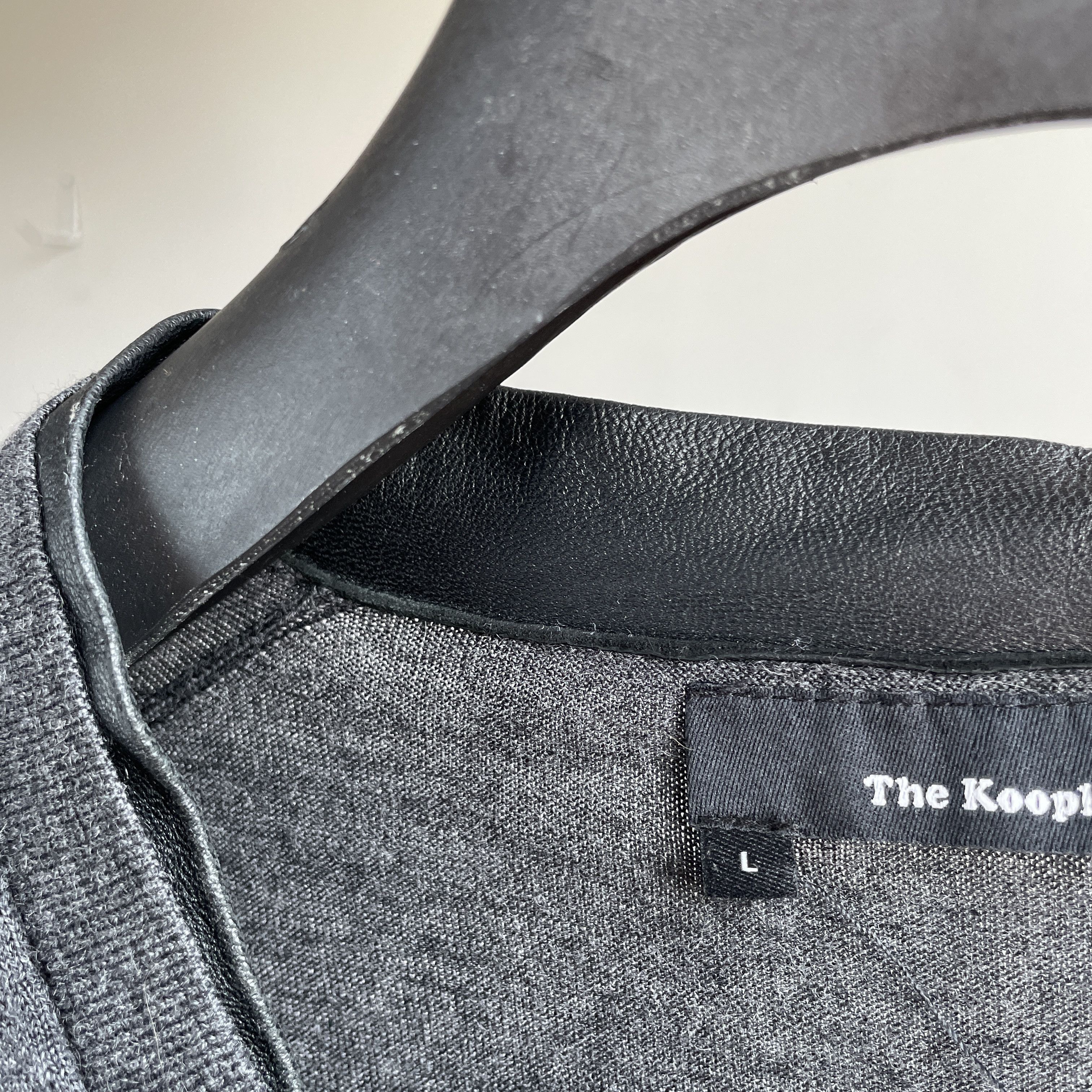 The Kooples The Kooples Merino Wool Leather Details Cardigan Size L Size US L / EU 52-54 / 3 - 7 Thumbnail