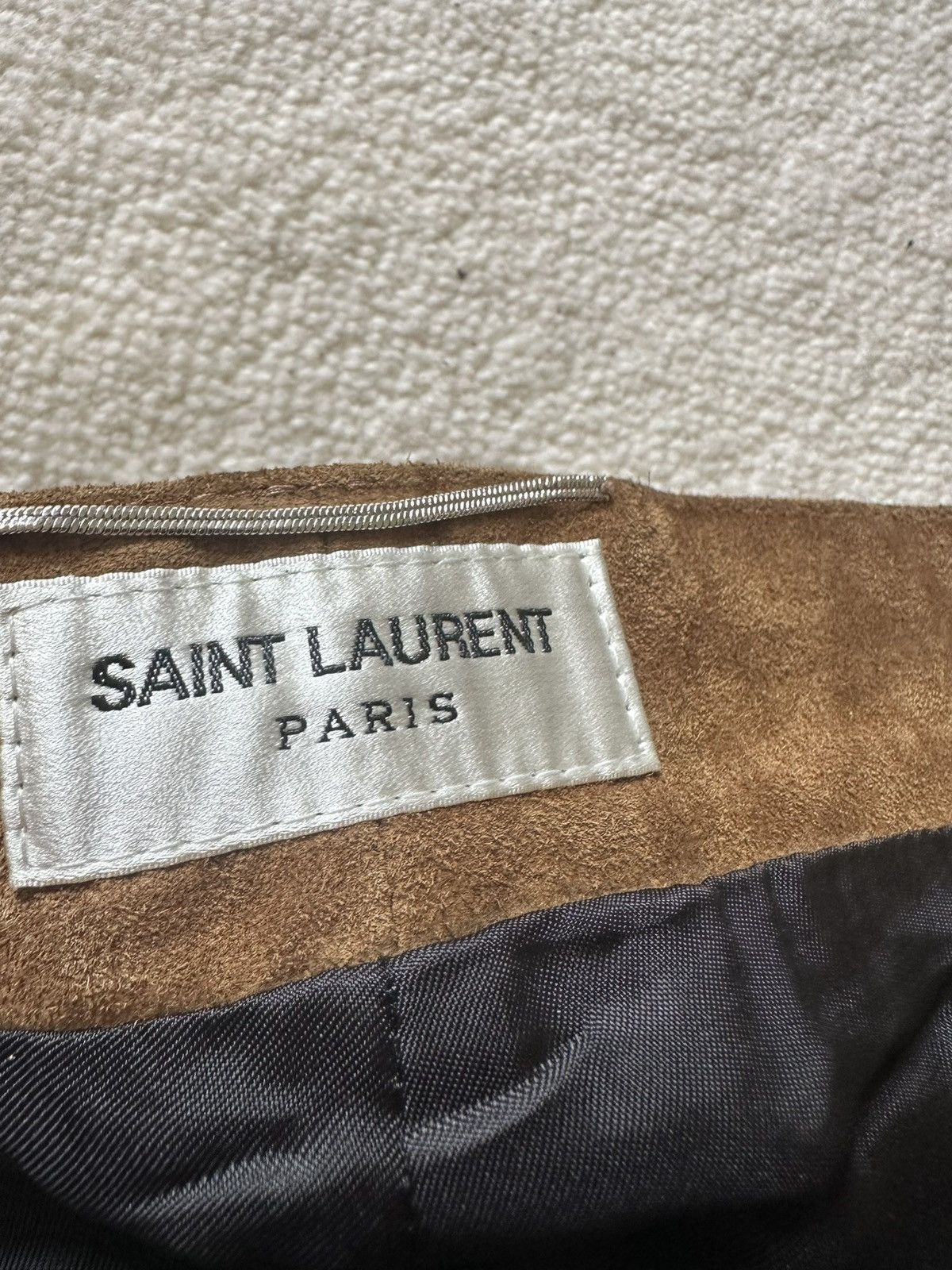 Saint Laurent Paris SS20 $3k+ 🤑 Saint Laurent suede leather pants trousers Size US 30 / EU 46 - 23 Thumbnail