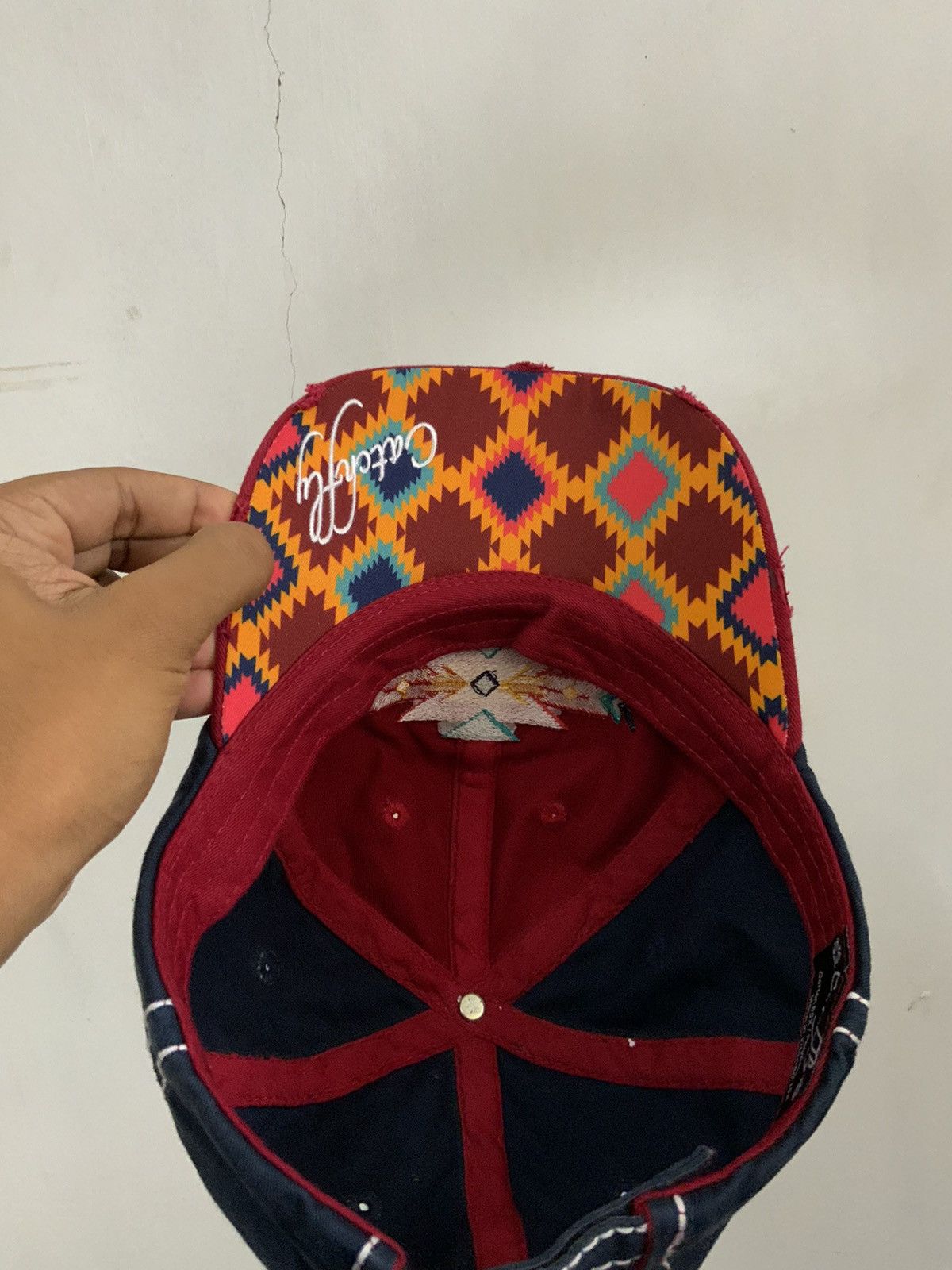 Unsound Rags Catchfly Navajo Distressed Embroidery Hat Size ONE SIZE - 8 Thumbnail