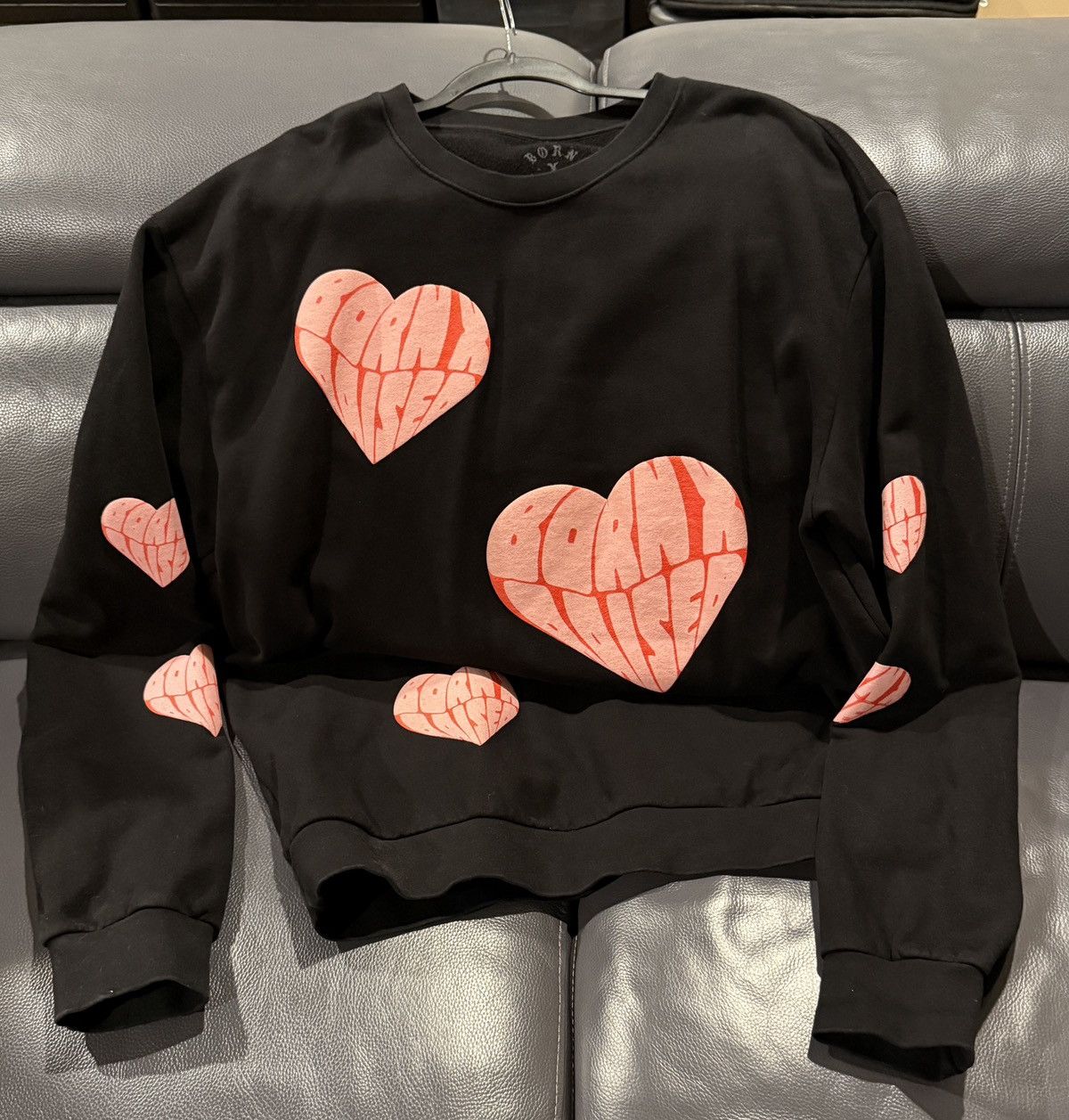 Born x Raised 2022 Valentine’s Day Crewneck