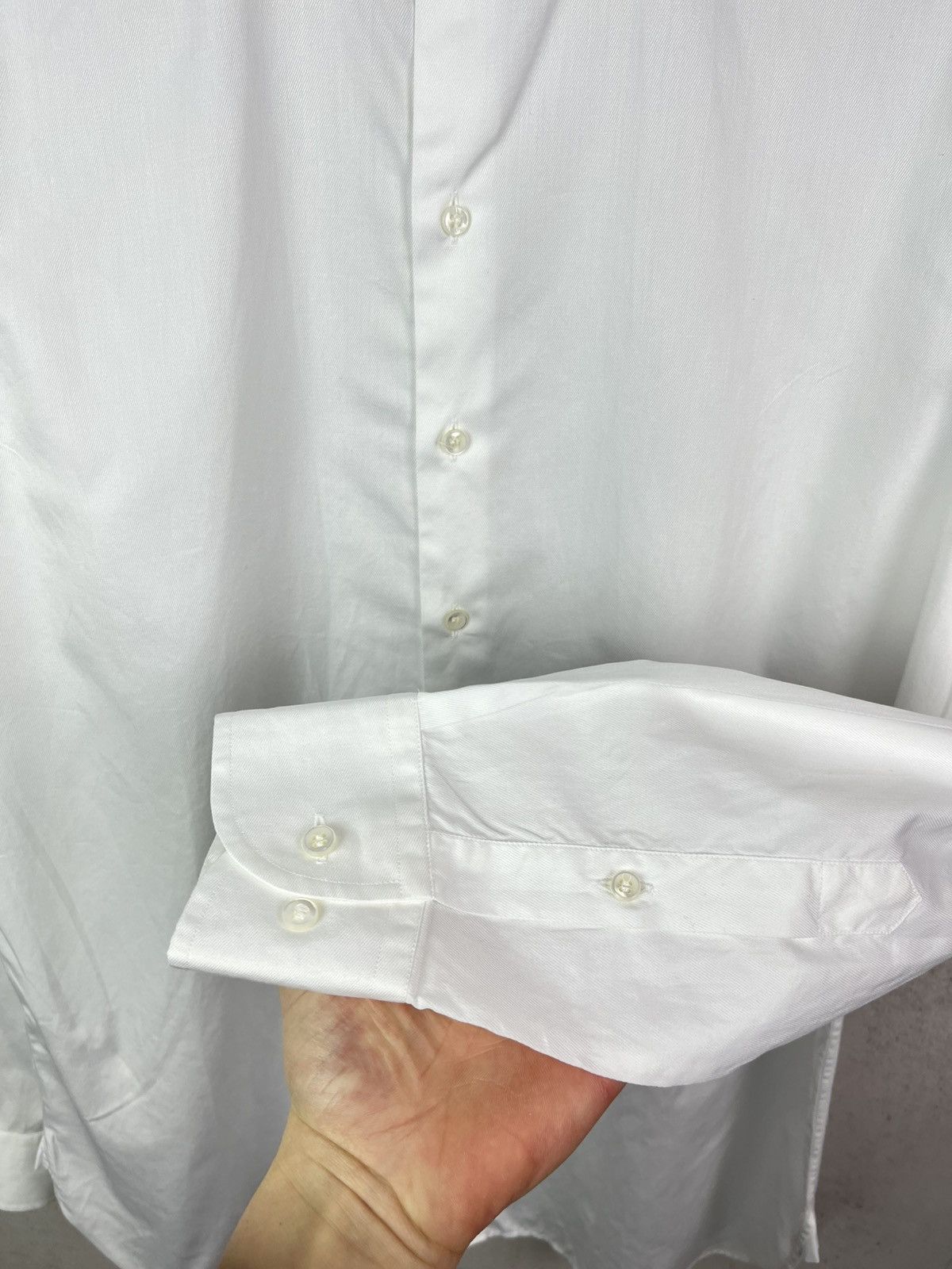 Giorgio Armani Luxury Giorgio Armani Classic Button Ups Shirt Italy Rare Size US M / EU 48-50 / 2 - 6 Thumbnail
