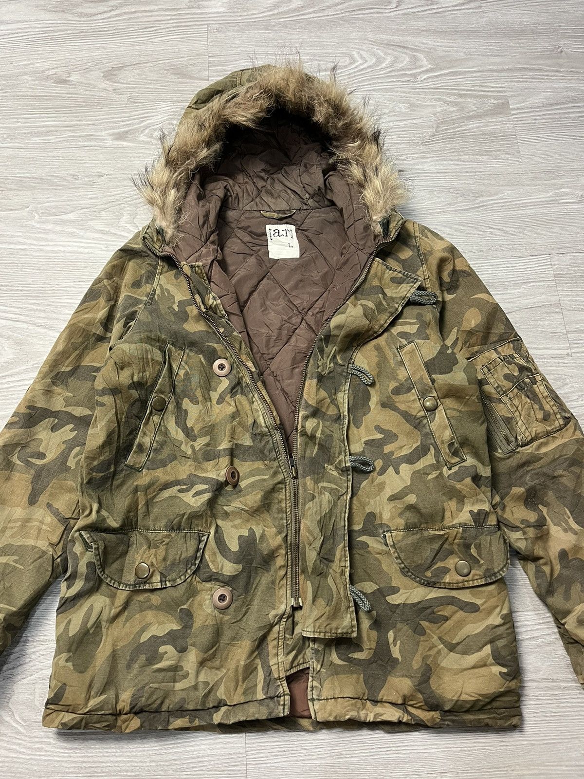 Japanese Brand × Le Grande Bleu (L.G.B.) A.R Japanese Brand Fur Jacket Ifsix lgb style Size M / US 6-8 / IT 42-44 - 4 Thumbnail