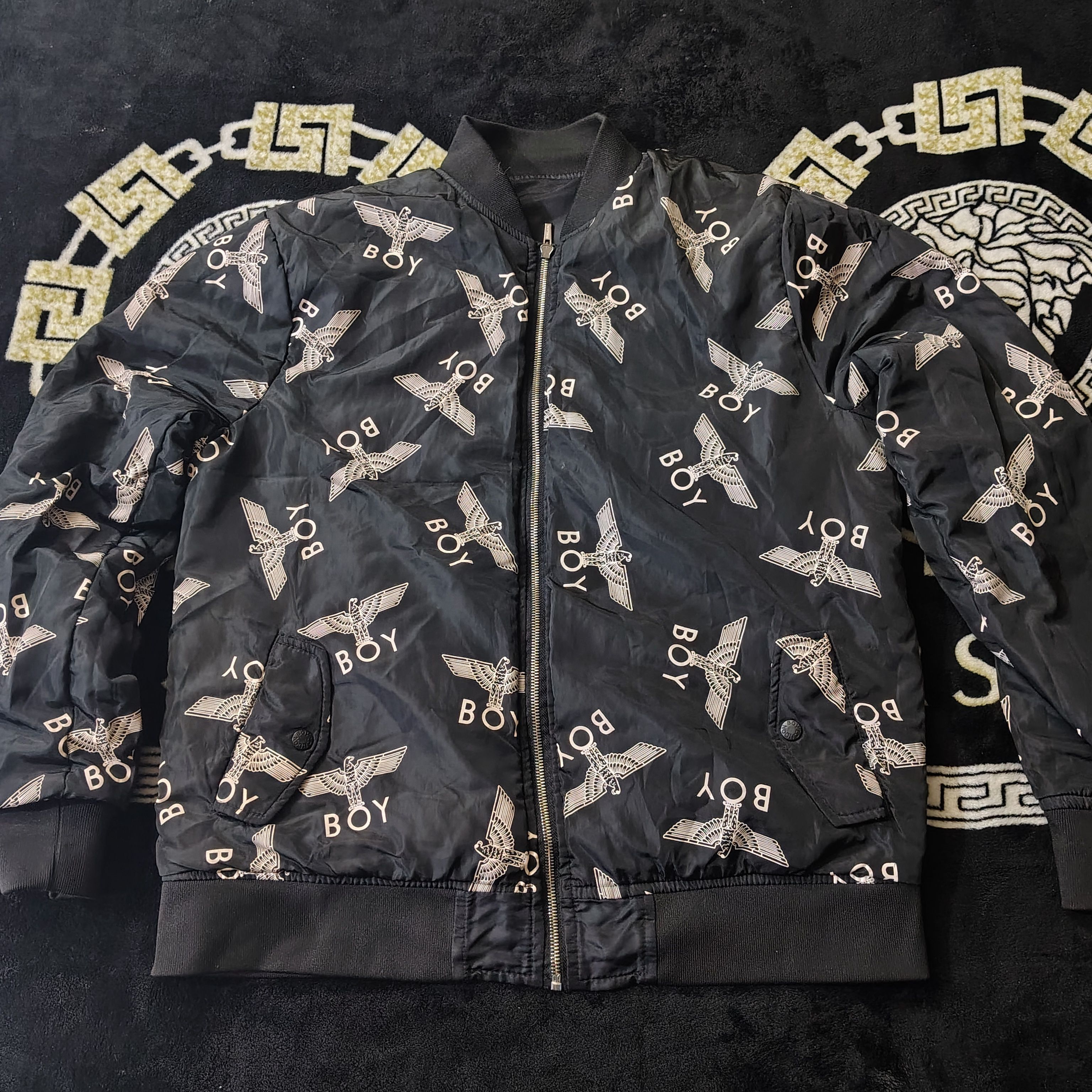 Boy London BOY London Reversible MA1 Jacket - M/L - Unisex Size US L / EU 52-54 / 3 - 1 Thumbnail