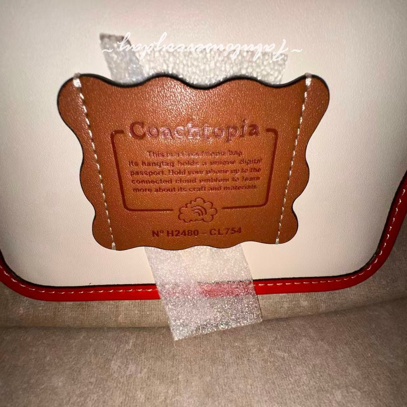 Coach COACH Ergo Bag In Coachtopia Leather With Cherry Print Cloud Size ONE SIZE - 7 Thumbnail