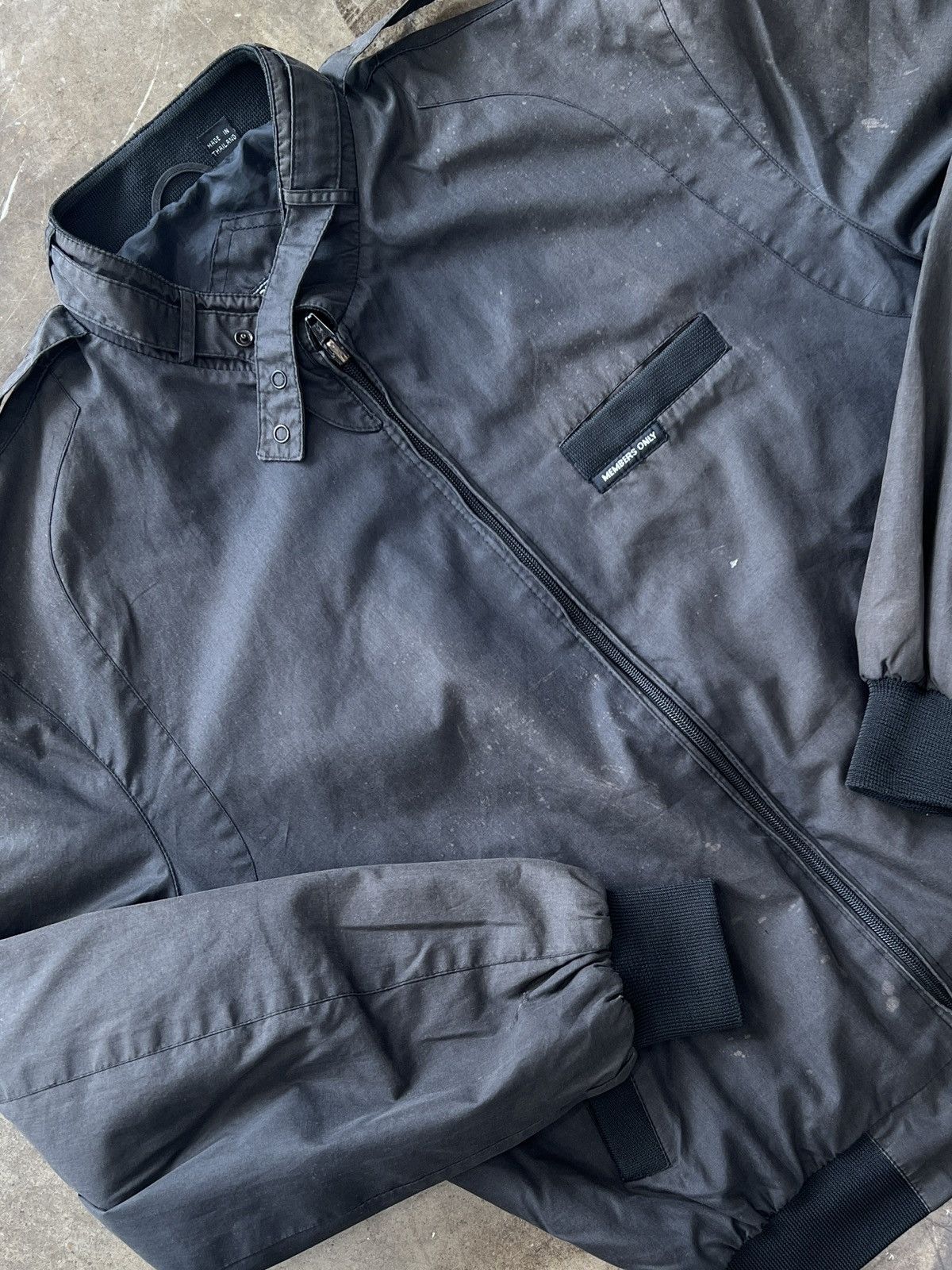 Members Only × Vintage Vintage Members Only Zip-Up Multi Pocket Jacket sz. 40 Large Size US M / EU 48-50 / 2 - 1 Thumbnail