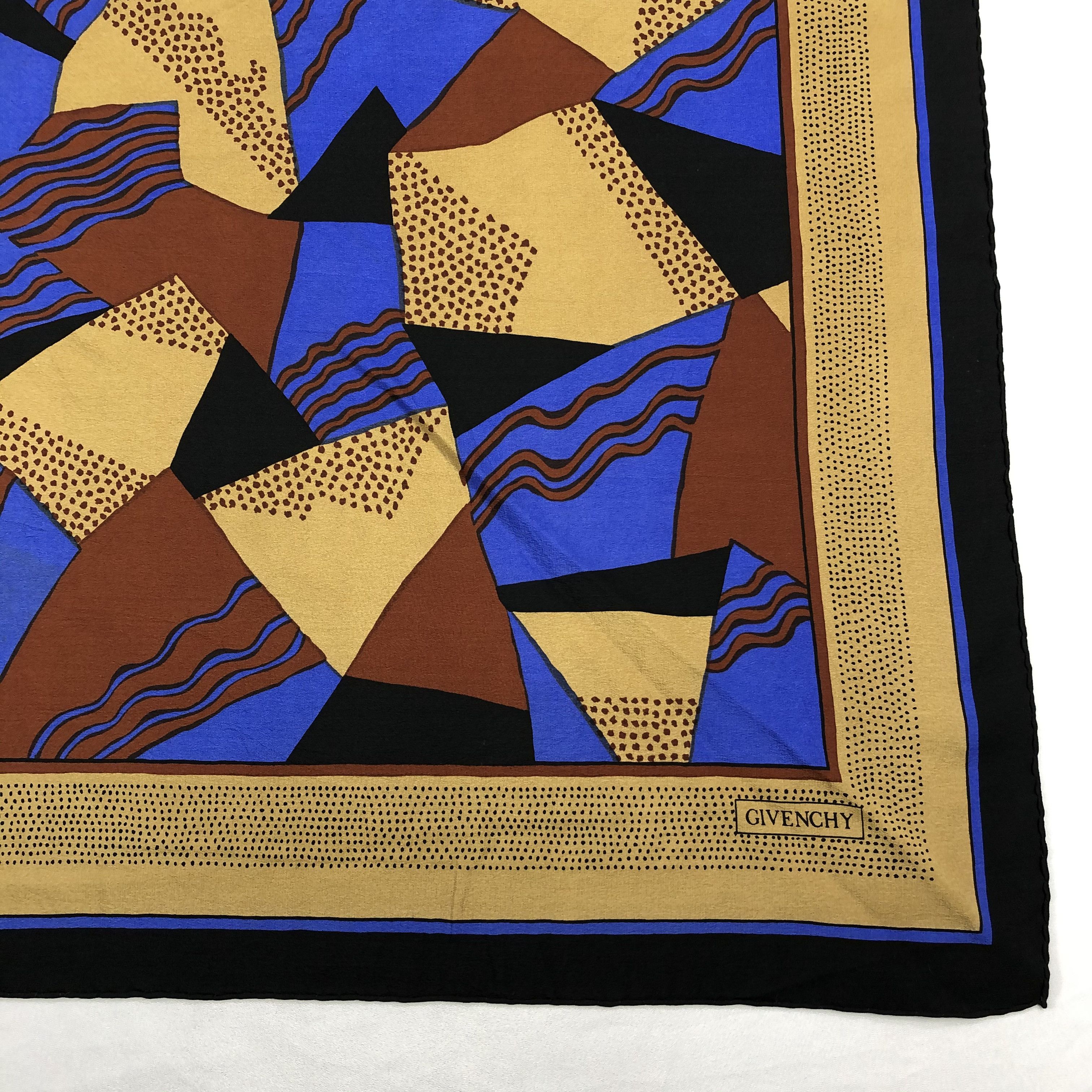 Vintage Vintage Givenchy Silk Scarf Size ONE SIZE - 4 Thumbnail