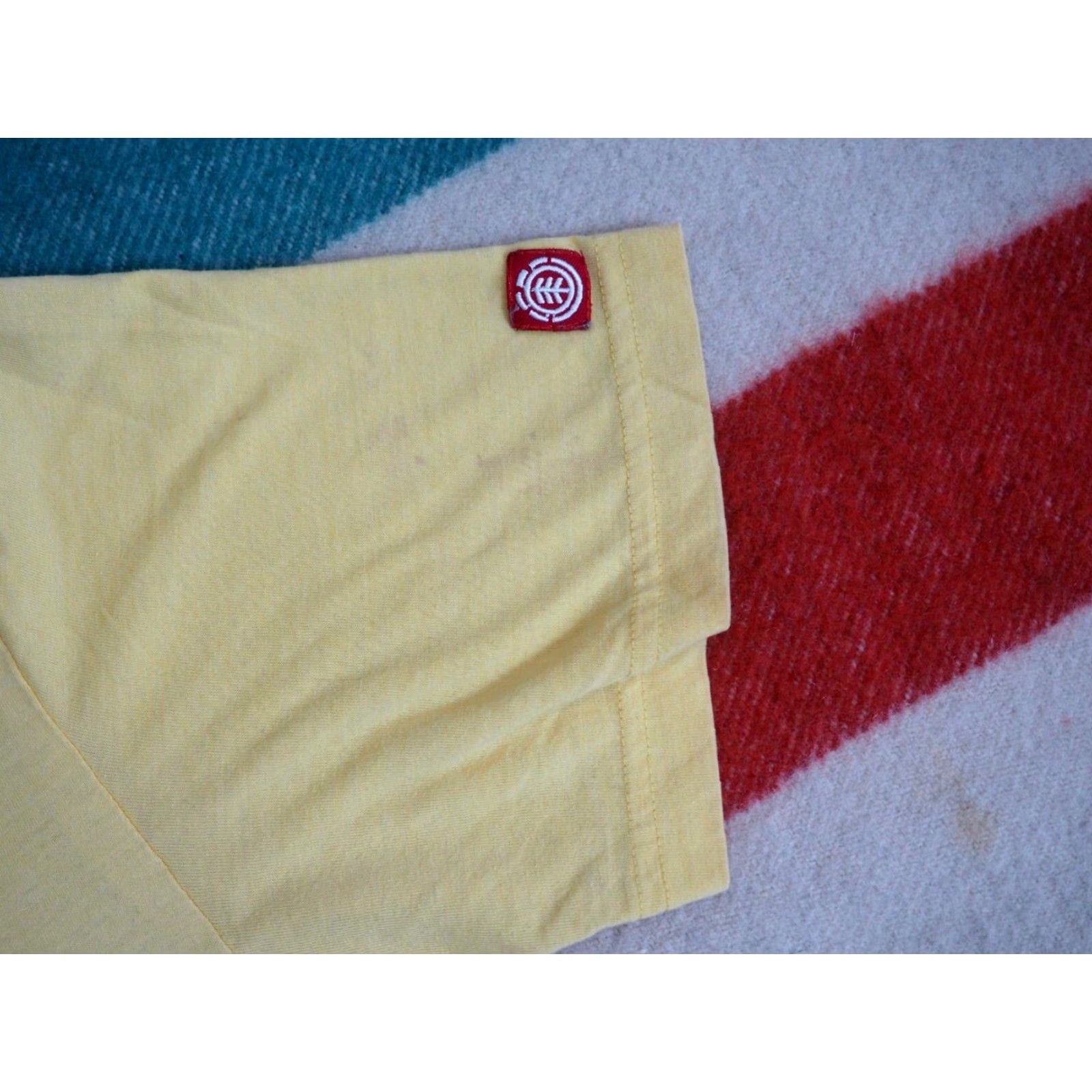 Element VTG 90s Y2K ELEMENT Skateboards Logo T-Shirt M Yellow Unisex Short Sleeve Graphic Tee USA Made Distressed Cotton Size US M / EU 48-50 / 2 - 5 Thumbnail