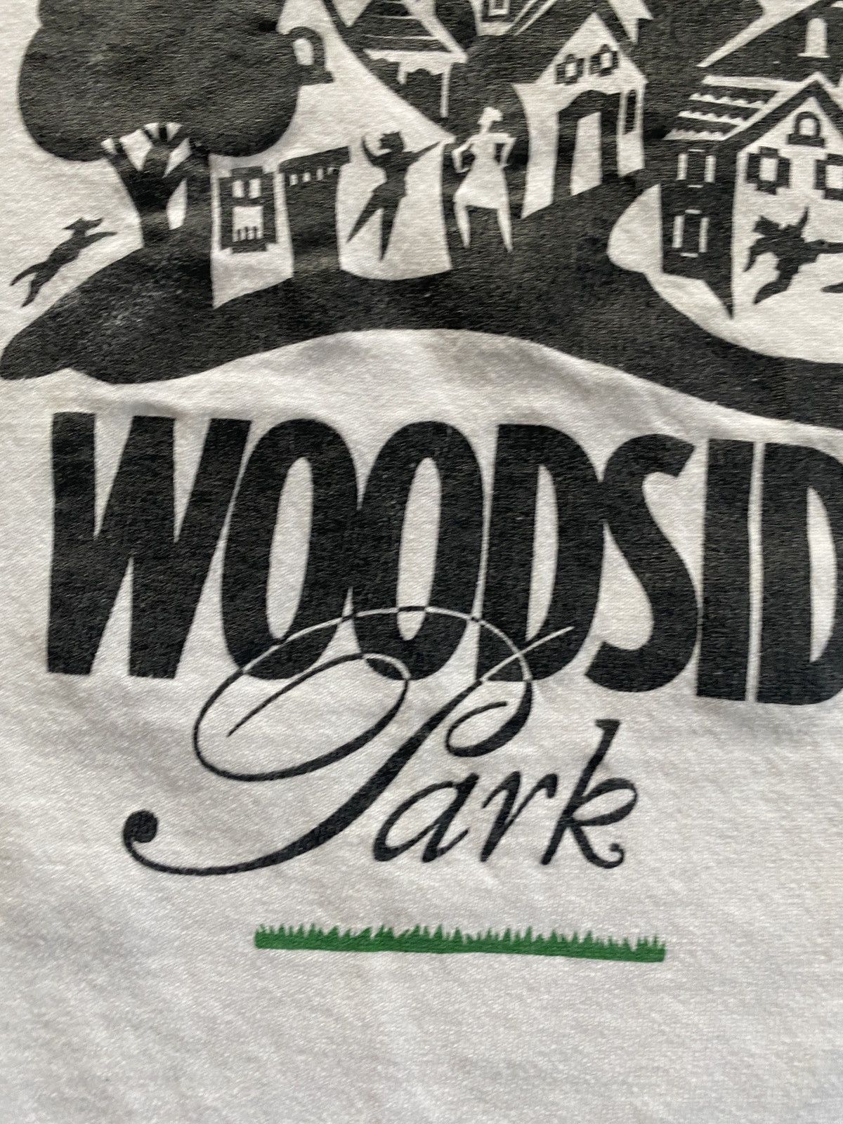 Vintage Vintage 90’s Woodside Park Neighborhood Single Stitch Tee Size US XL / EU 56 / 4 - 10 Thumbnail