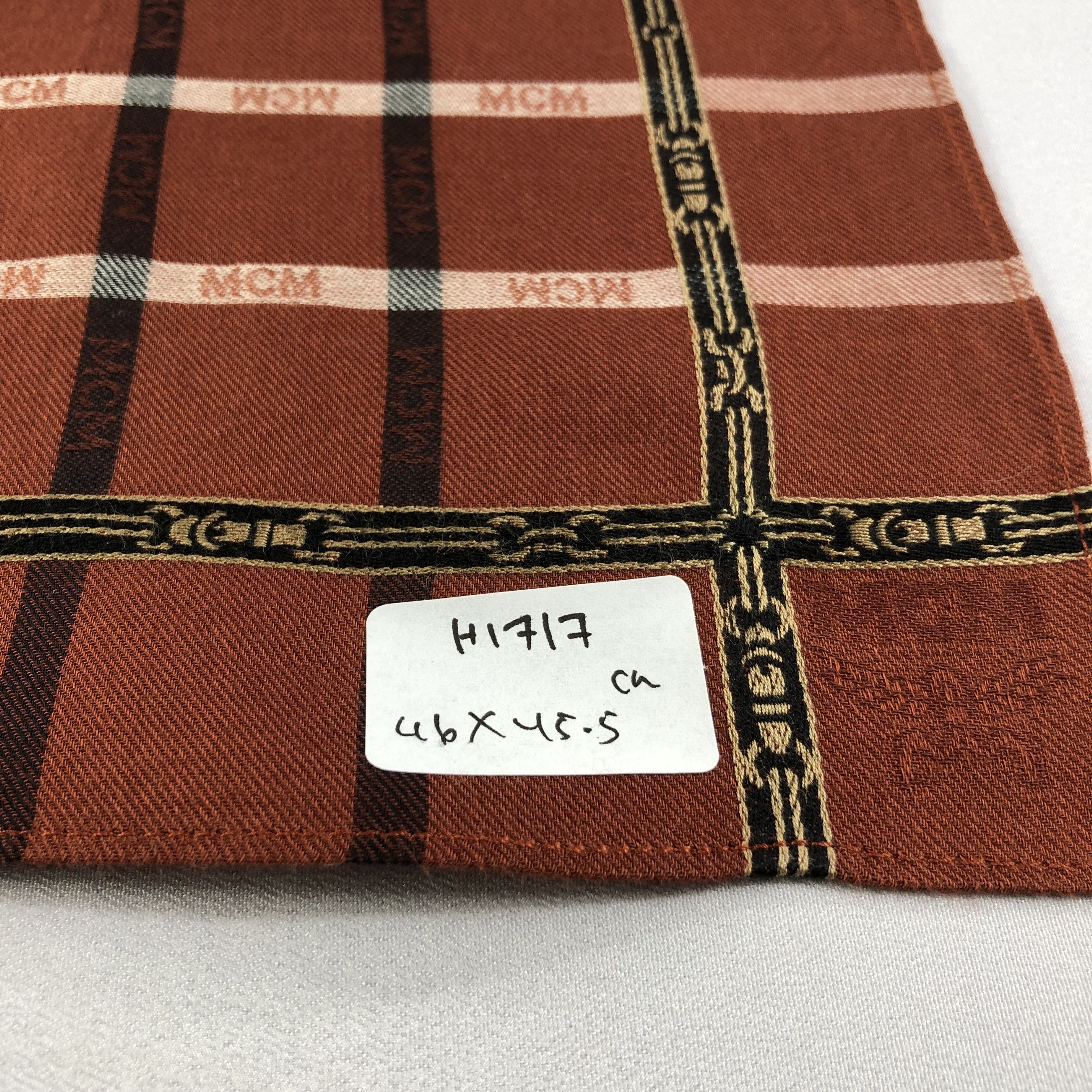 MCM MCM Brown Handkerchief Neckerchief Bandana H1717 Size ONE SIZE - 5 Thumbnail