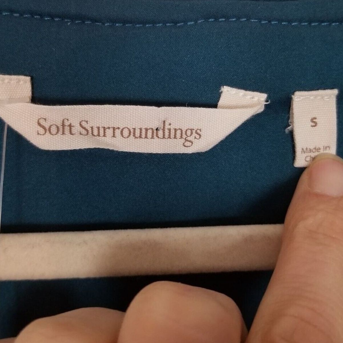Soft Surroundings Soft Surroundings Womens Fiona Babydoll Top Size S Button Size S / US 4 / IT 40 - 7 Thumbnail