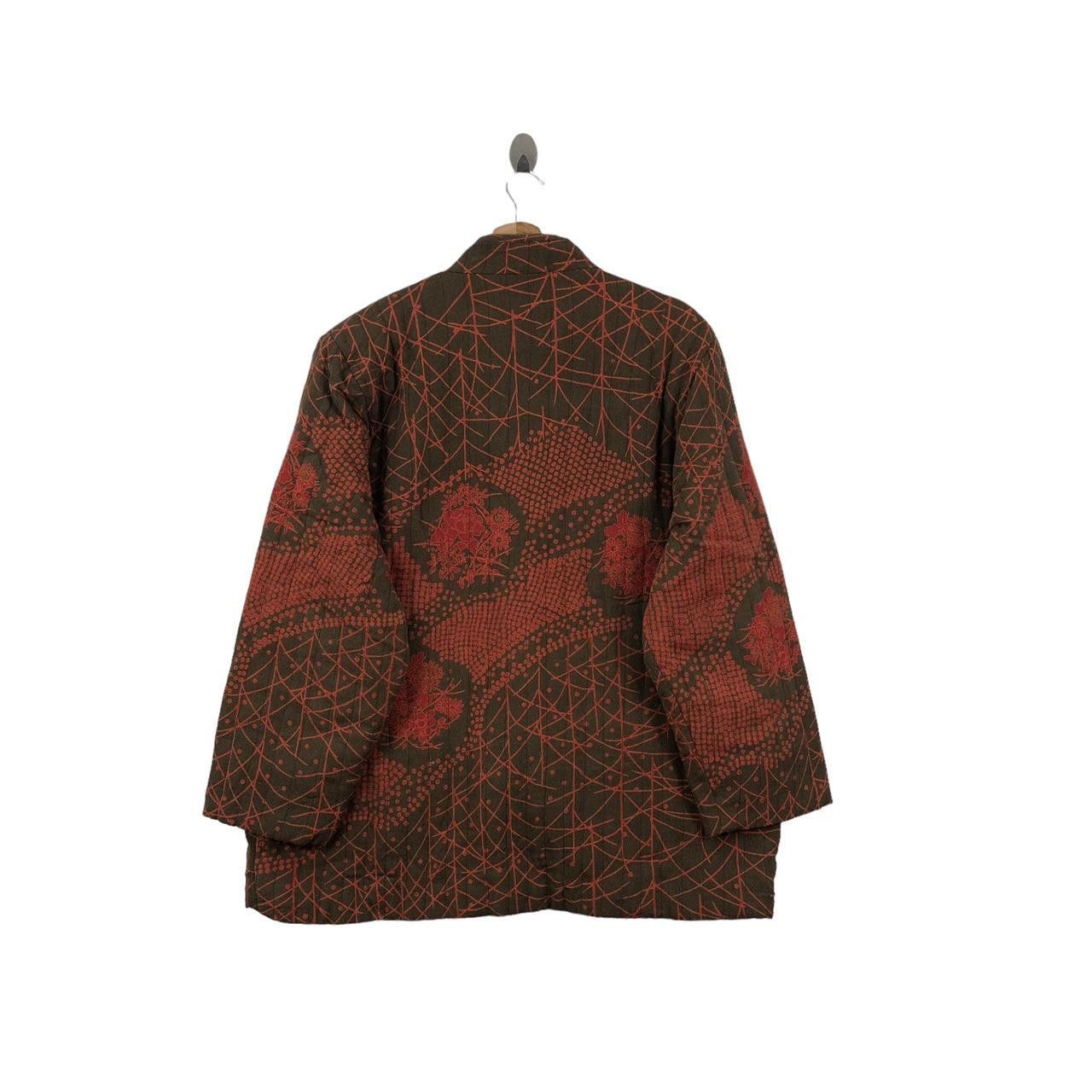 Other Vintage 90’ BAROQUE JAPAN DESIGNER AOP Floral Coat Jacket Size L / US 10 / IT 46 - 2 Thumbnail