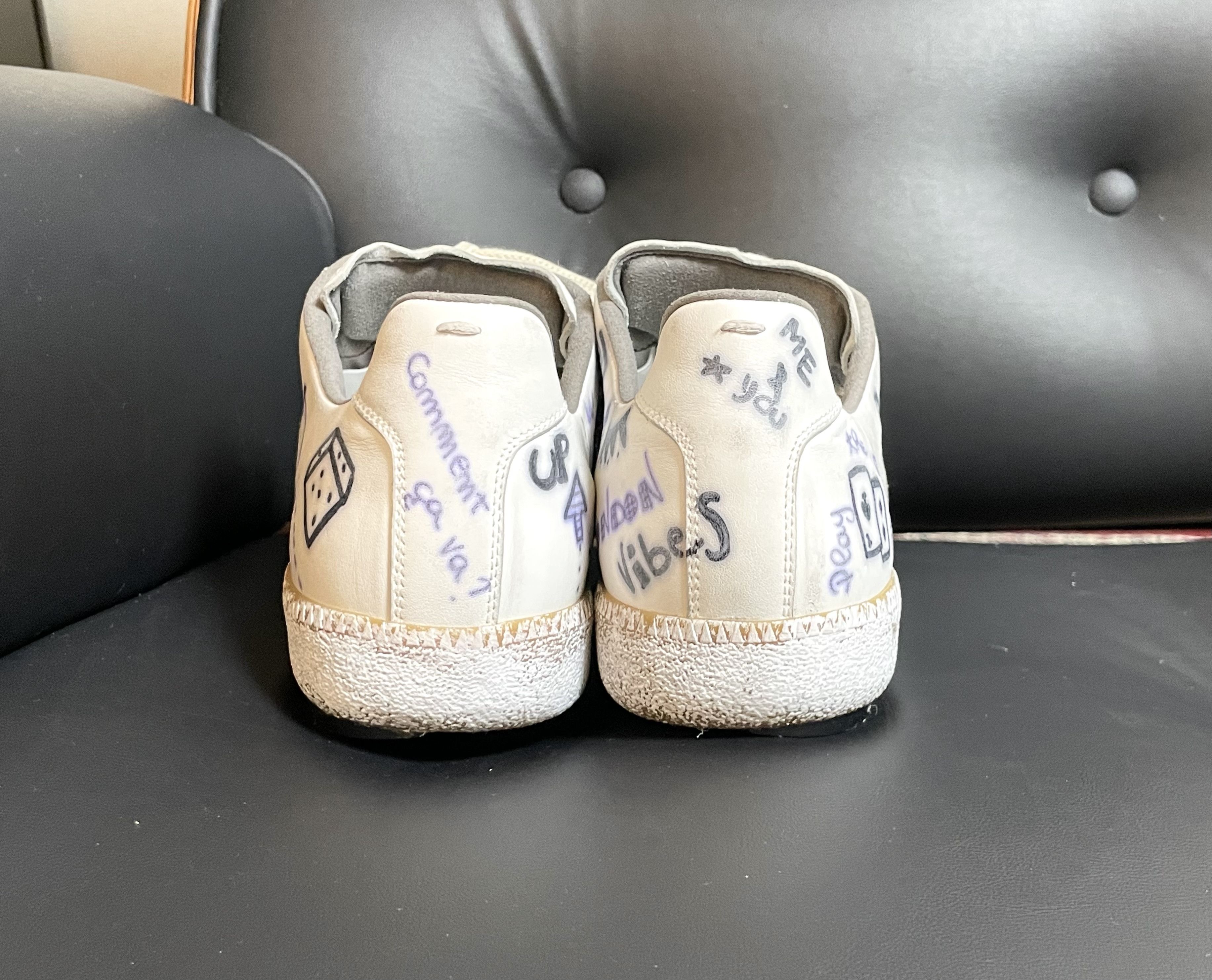 Maison Margiela Maison Margiela GAT (Graffiti 2020) Size US 10.5 / EU 43-44 - 11 Thumbnail