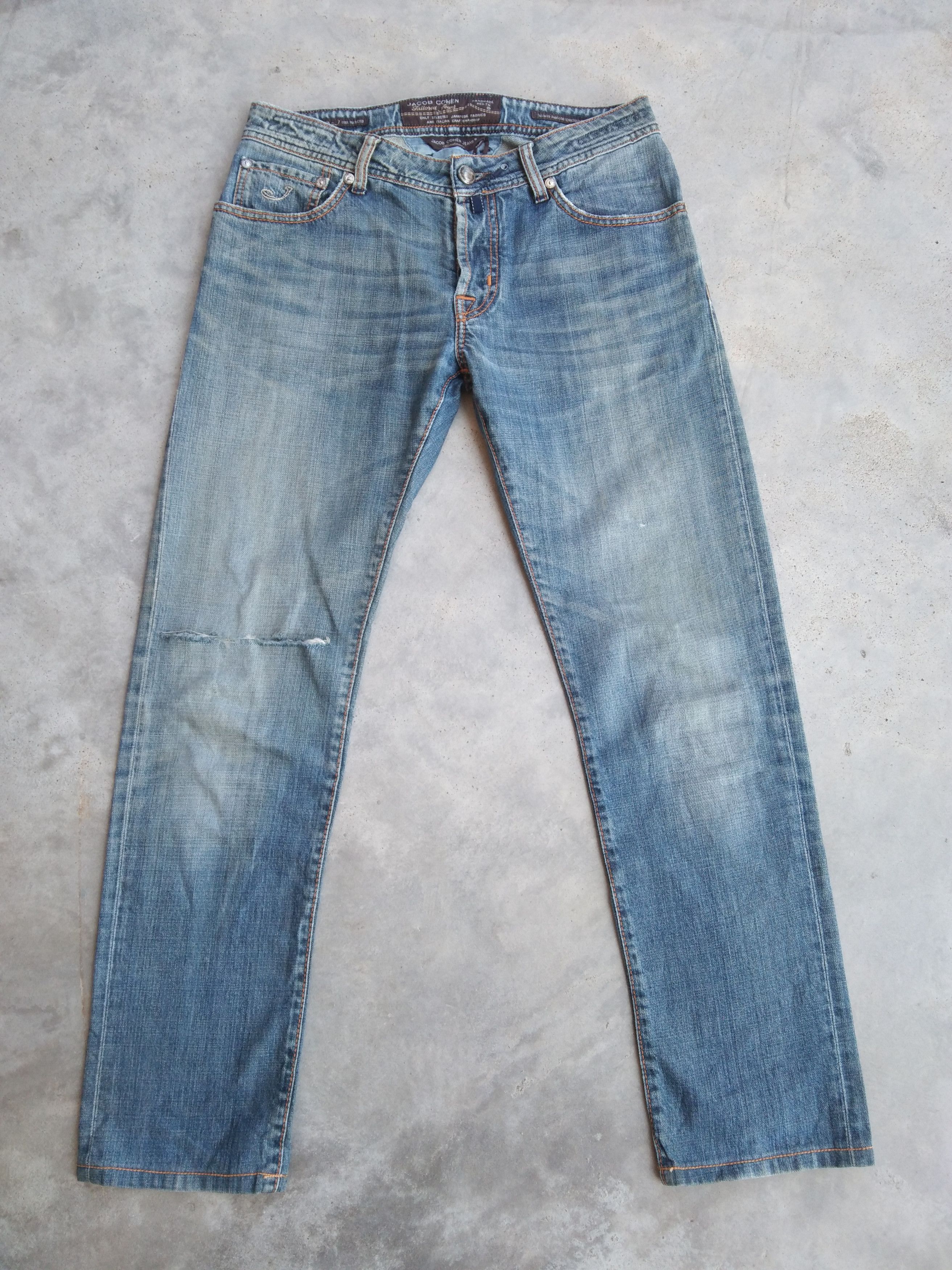 Jacob Cohen Jacob Cohen Jeans 'Rare Luxury Denim' Made In Italy 31x30 Size US 31 - 1 Thumbnail