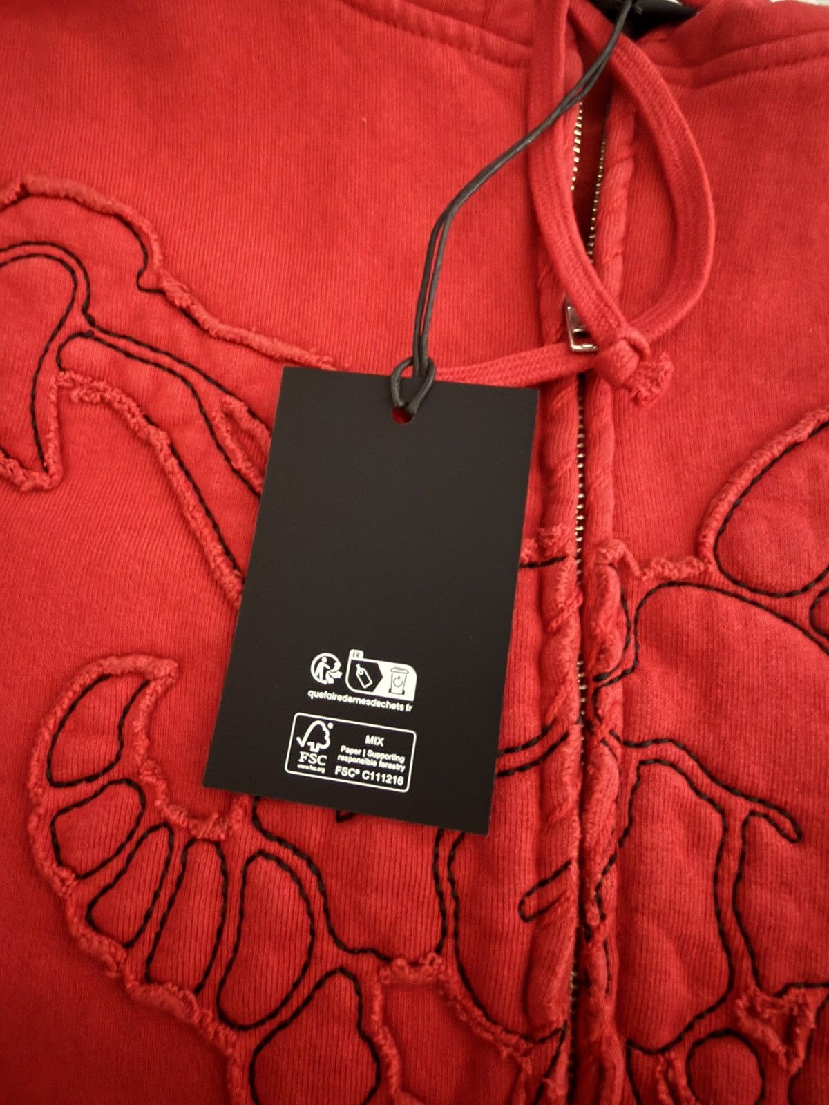 Supreme × Yohji Yamamoto Supreme x Y’s by Yohji Yamamoto Zip Up Hooded Sweatshirt Red Size US M / EU 48-50 / 2 - 9 Thumbnail