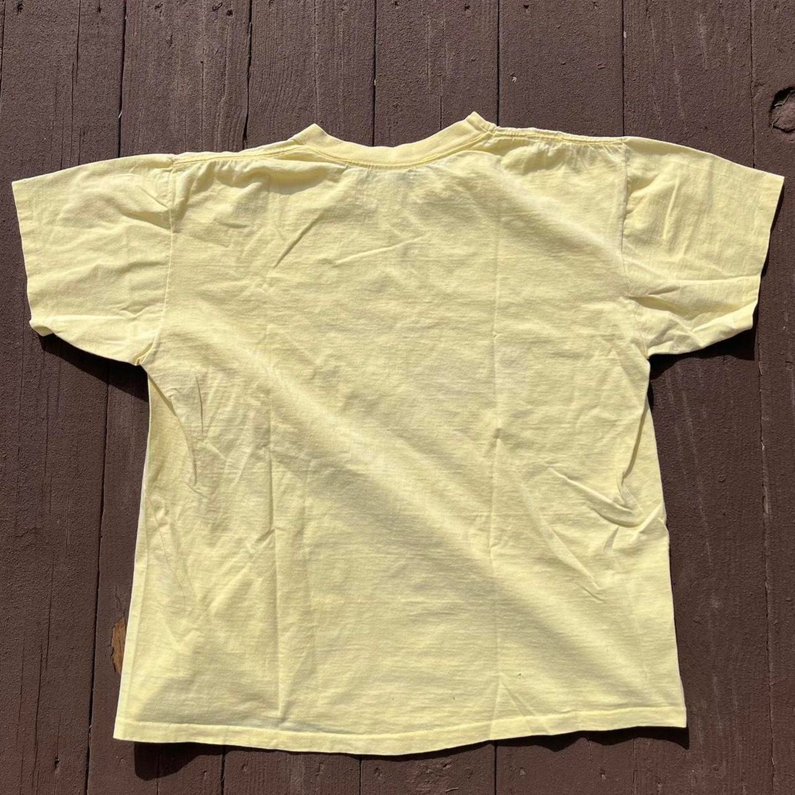 Mac Miller Vintage Yellow Maui Beach Society Single Stitch Shirt Size US XL / EU 56 / 4 - 4 Thumbnail