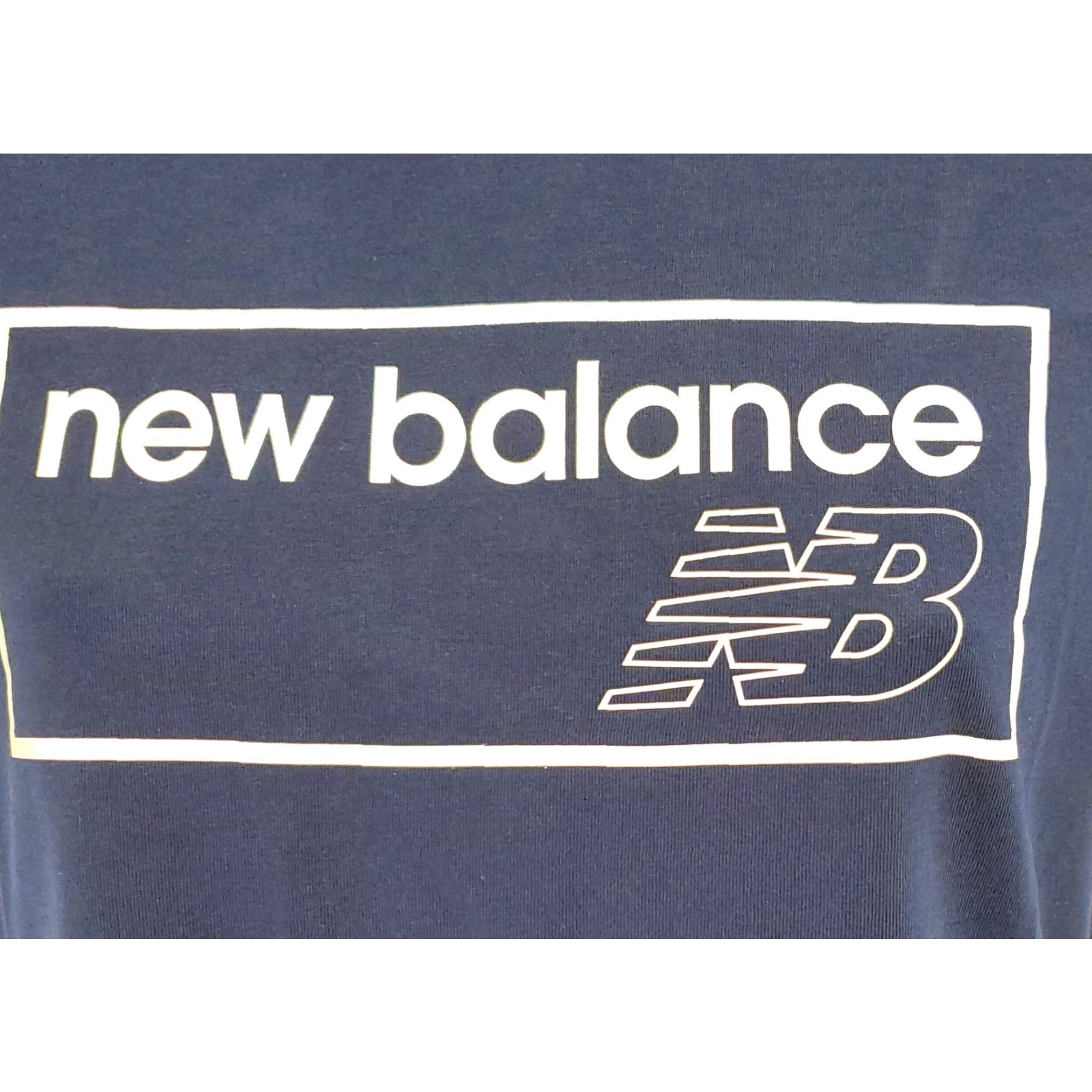 New Balance Womens New Balance WT83595 PGM Logo Graphic Navy Blue Tee T-Shirt Size S / US 4 / IT 40 - 2 Thumbnail
