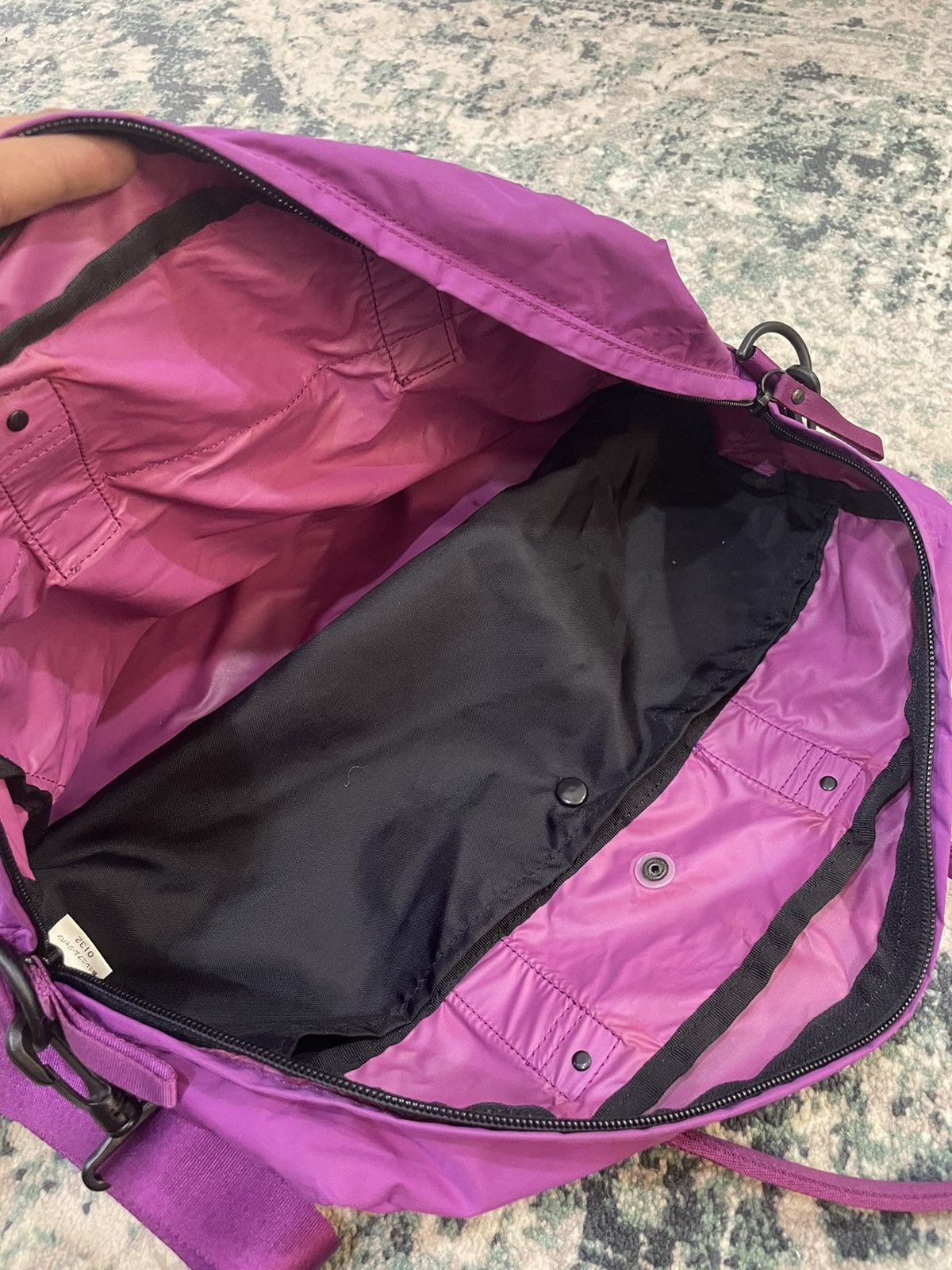 Yohji Yamamoto Y'SACCS Doux Pour Homme Nylon Messegger Duffle Cargo Bag Size ONE SIZE - 21 Thumbnail