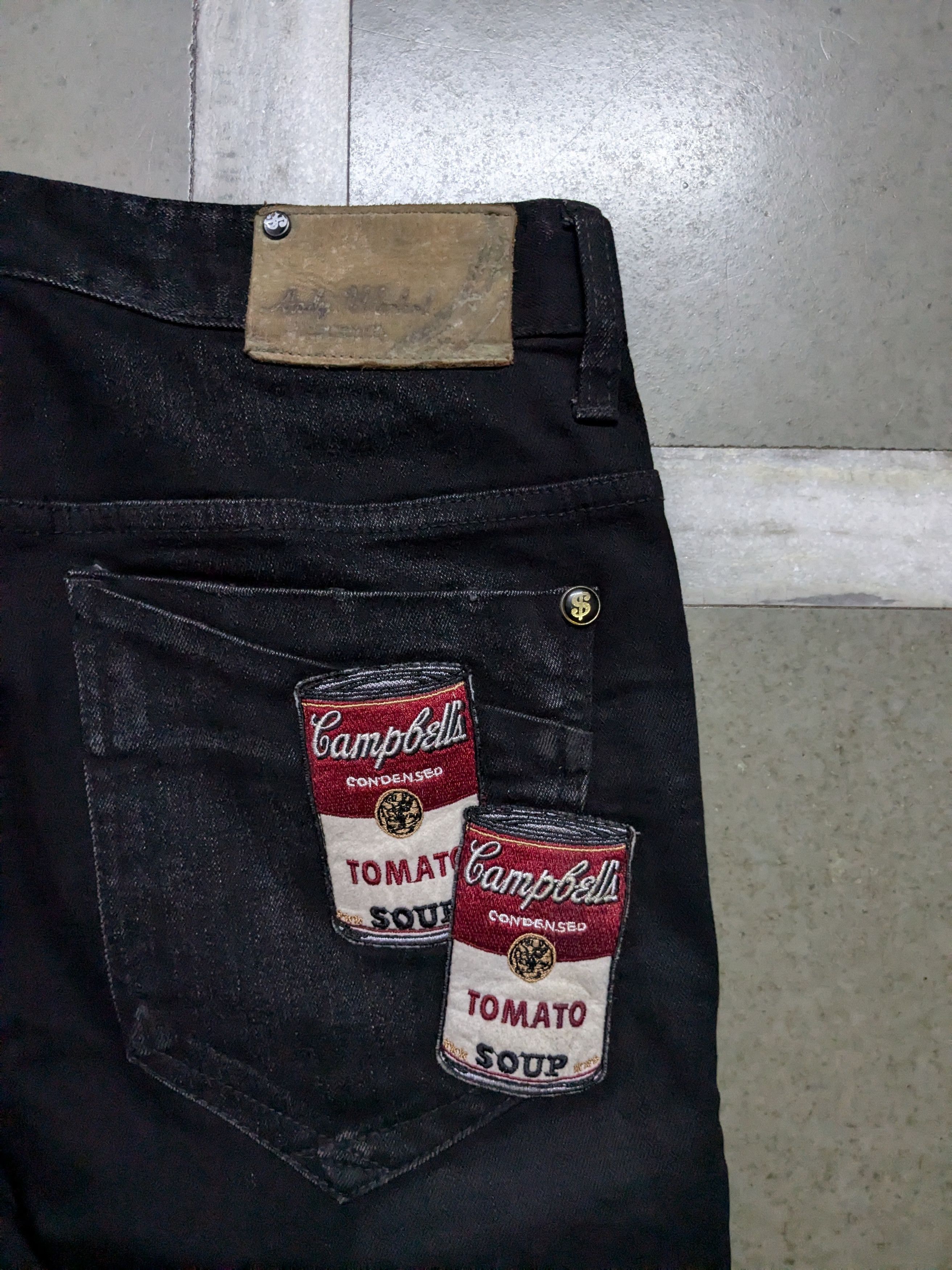 Andy Warhol × Japanese Brand × Vintage ANDY WARHOL CAMPBELL DENIM Size US 34 / EU 50 - 3 Thumbnail