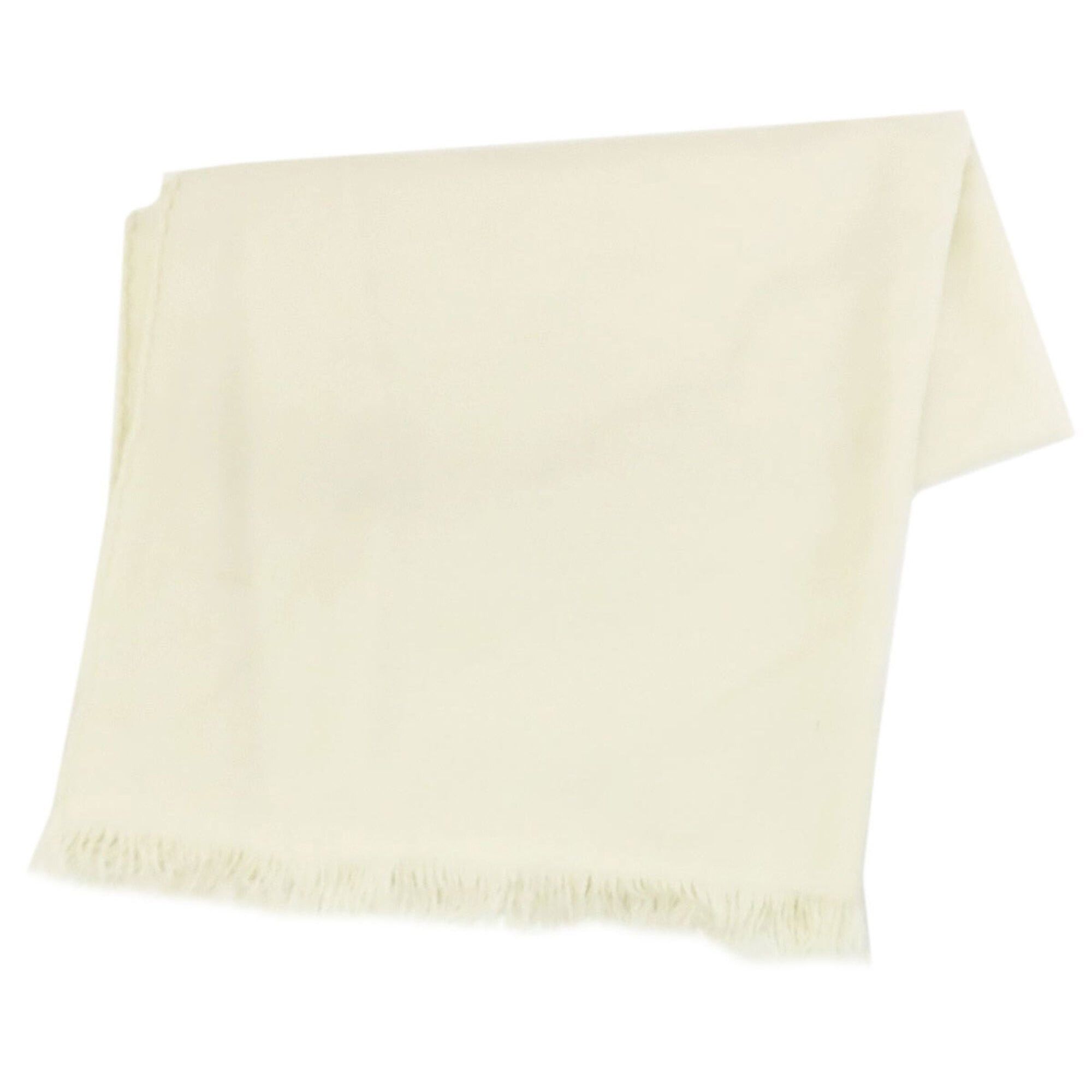 Hermes Hermes Logo Shawl Stole Cashmere Women's HERMES Size ONE SIZE - 1 Thumbnail