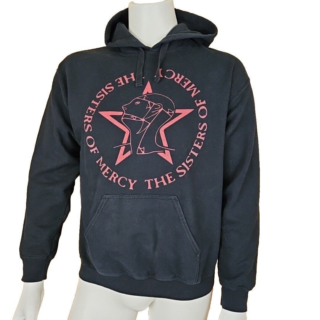 Vintage Vintage The Sisters of Mercy Hoodie Black Mens Sz M Merciful Size US M / EU 48-50 / 2 - 1 Thumbnail