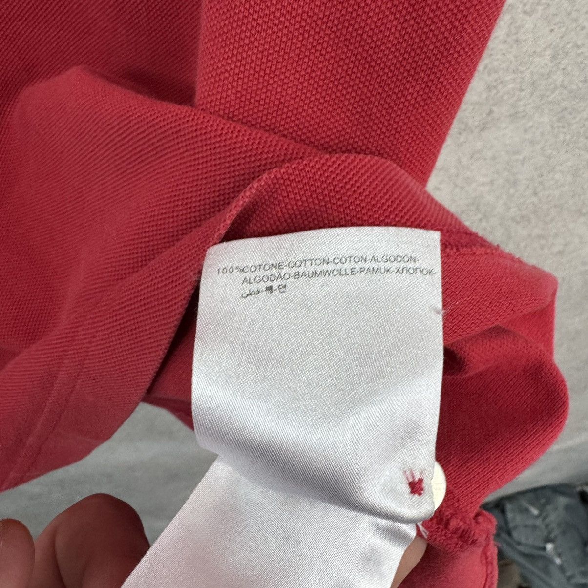 Moncler Moncler Polo T-shirt Red Size US L / EU 52-54 / 3 - 11 Thumbnail