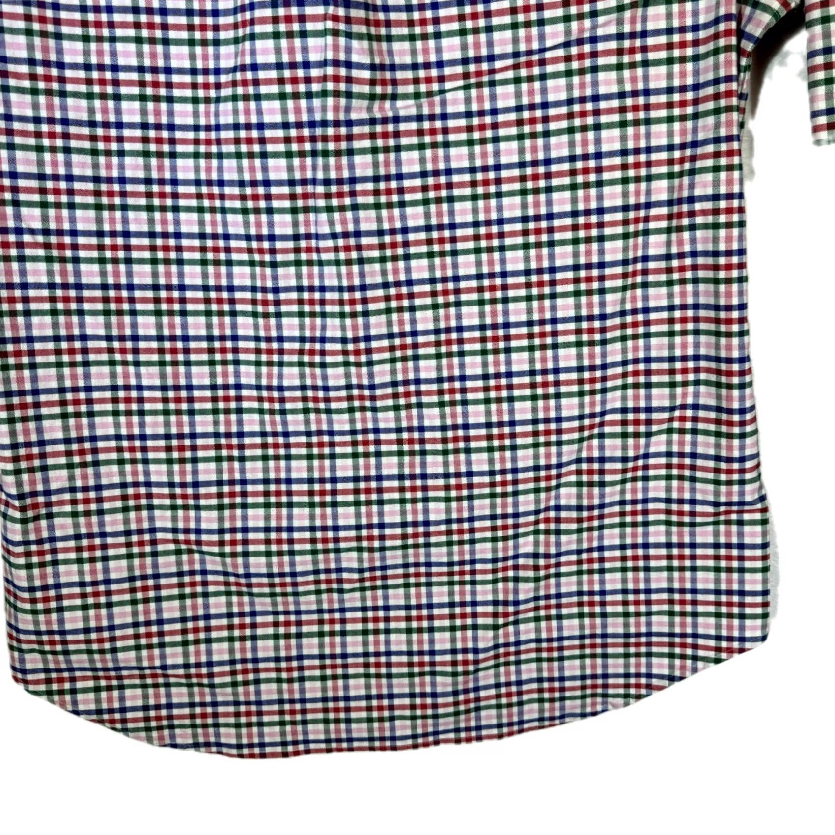 Polo Ralph Lauren Ralph Lauren Polo Shirt Men XL Red & Black Plaid 100% Cotton Long Sleeve Button-Up Casual Size US XL / EU 56 / 4 - 7 Thumbnail