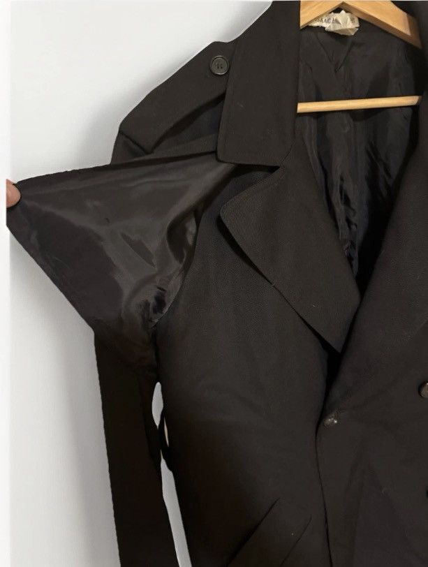 Isaac Mizrahi Archival Isaac Mizrahi 90s "Unzipped" Era Wool Coat Size M / US 6-8 / IT 42-44 - 3 Thumbnail