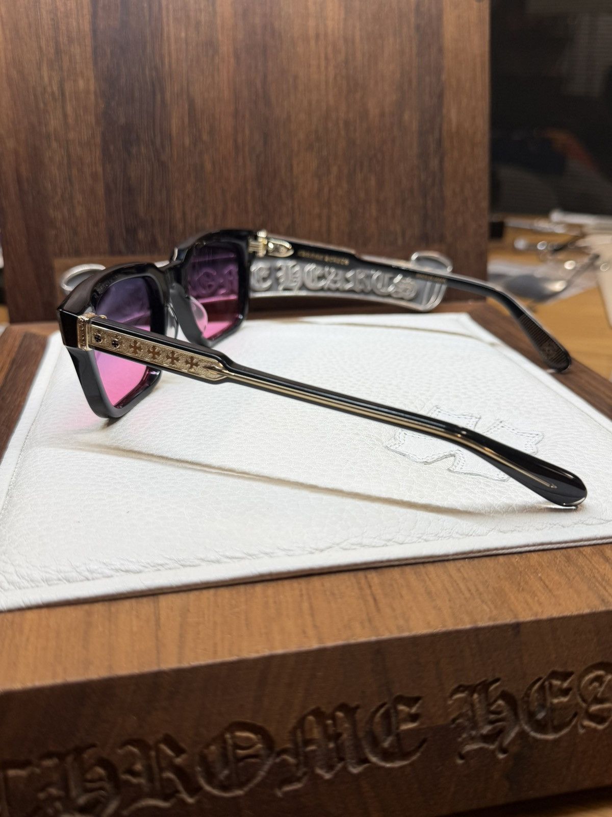 Chrome Hearts Chrome Hearts Ambidixtrous Glasses Size ONE SIZE - 6 Thumbnail