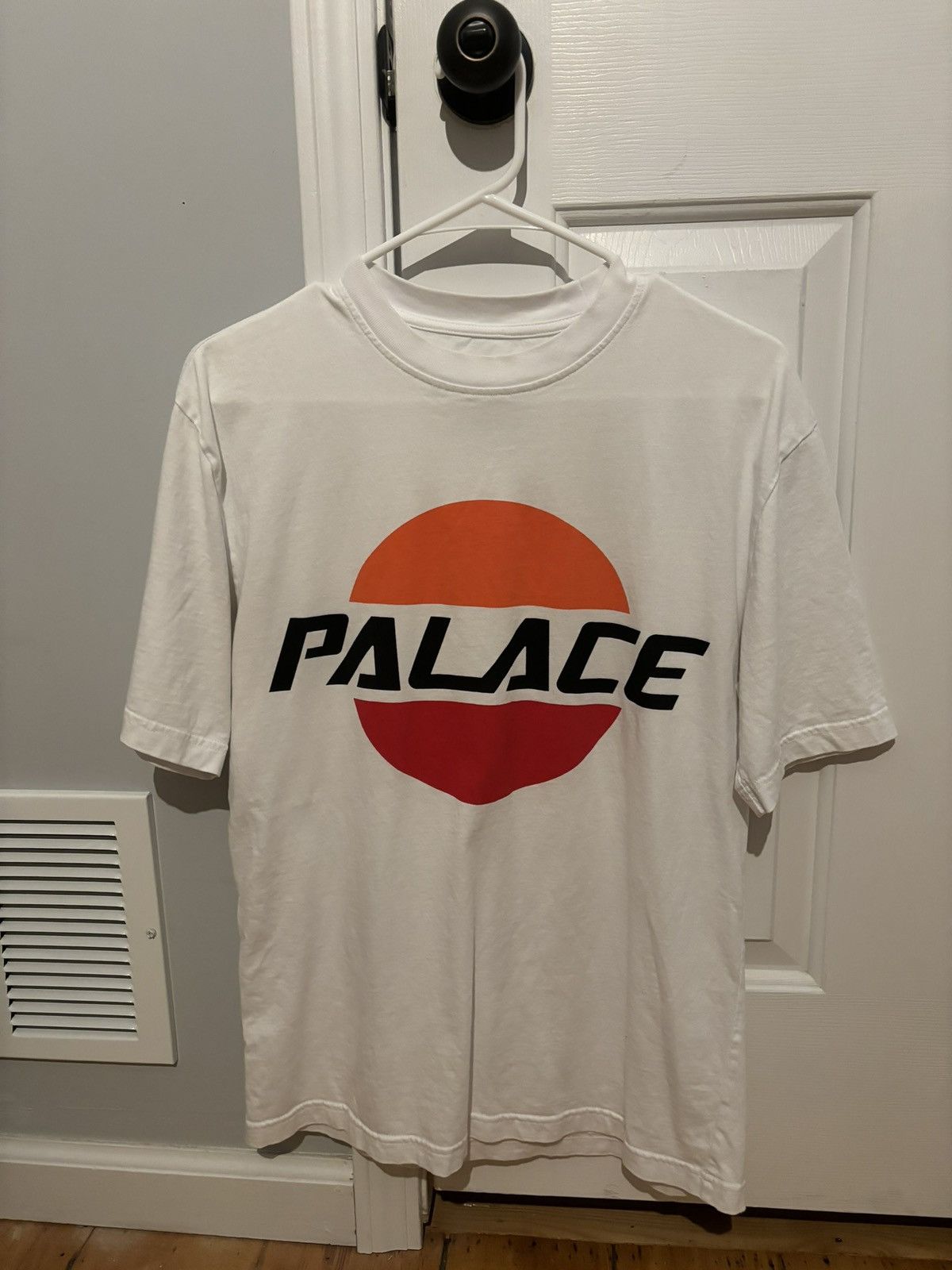 image of Palace Pal Sol T-Shirt (Small) White, Men's