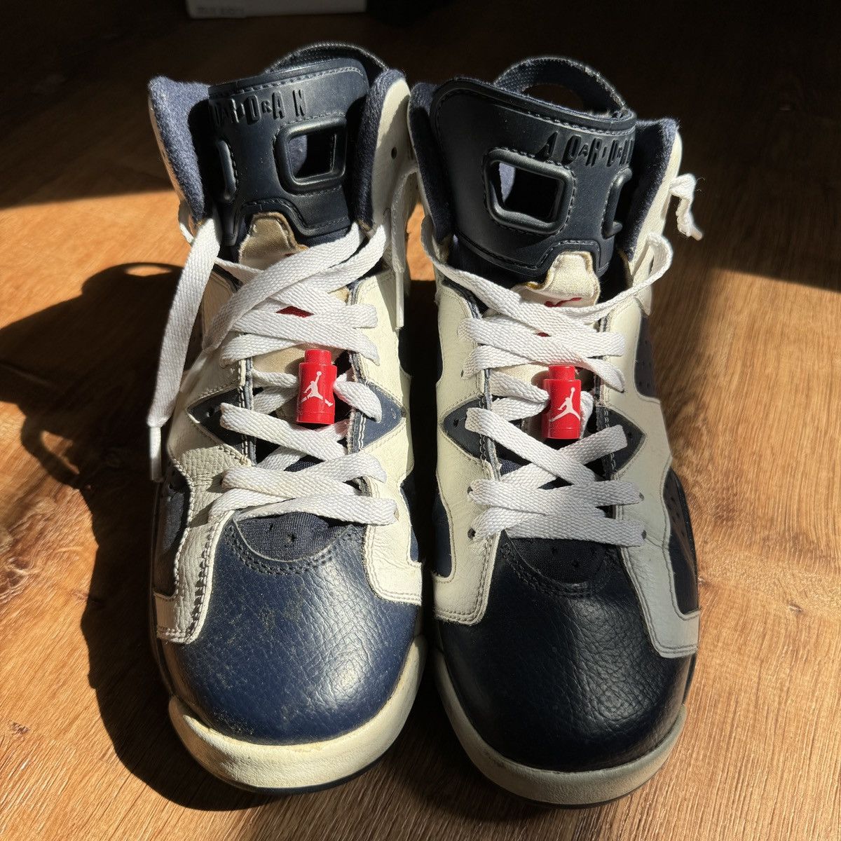 Jordan Brand × Vintage Air Jordan 6 Retro Olympic 2012 Size US 6.5 / EU 39-40 - 2 Thumbnail