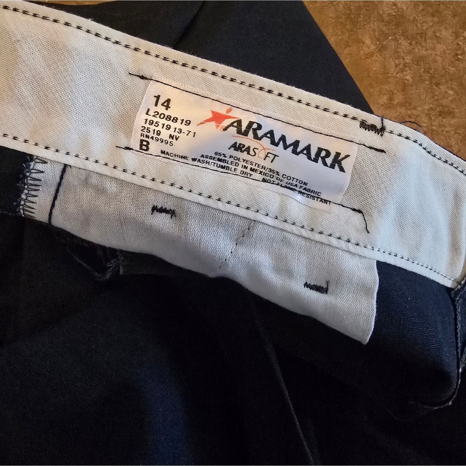 Other Navy | ARAMARK | Utility Cargo Pant Size 36" / US 14 / IT 50 - 4 Thumbnail