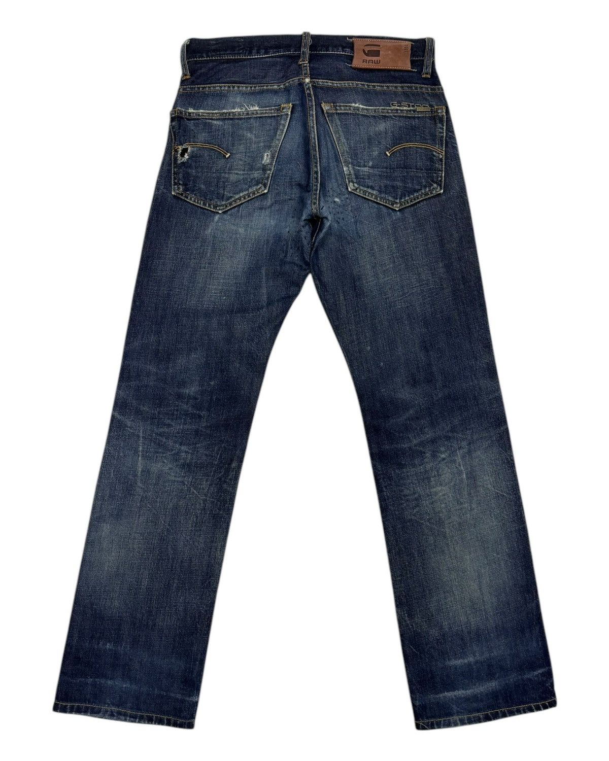 G-Star × If Six Was Nine VINTAGE G STAR RAW DISTRESSED DENIM JEANS Size US 30 / EU 46 - 2 Thumbnail