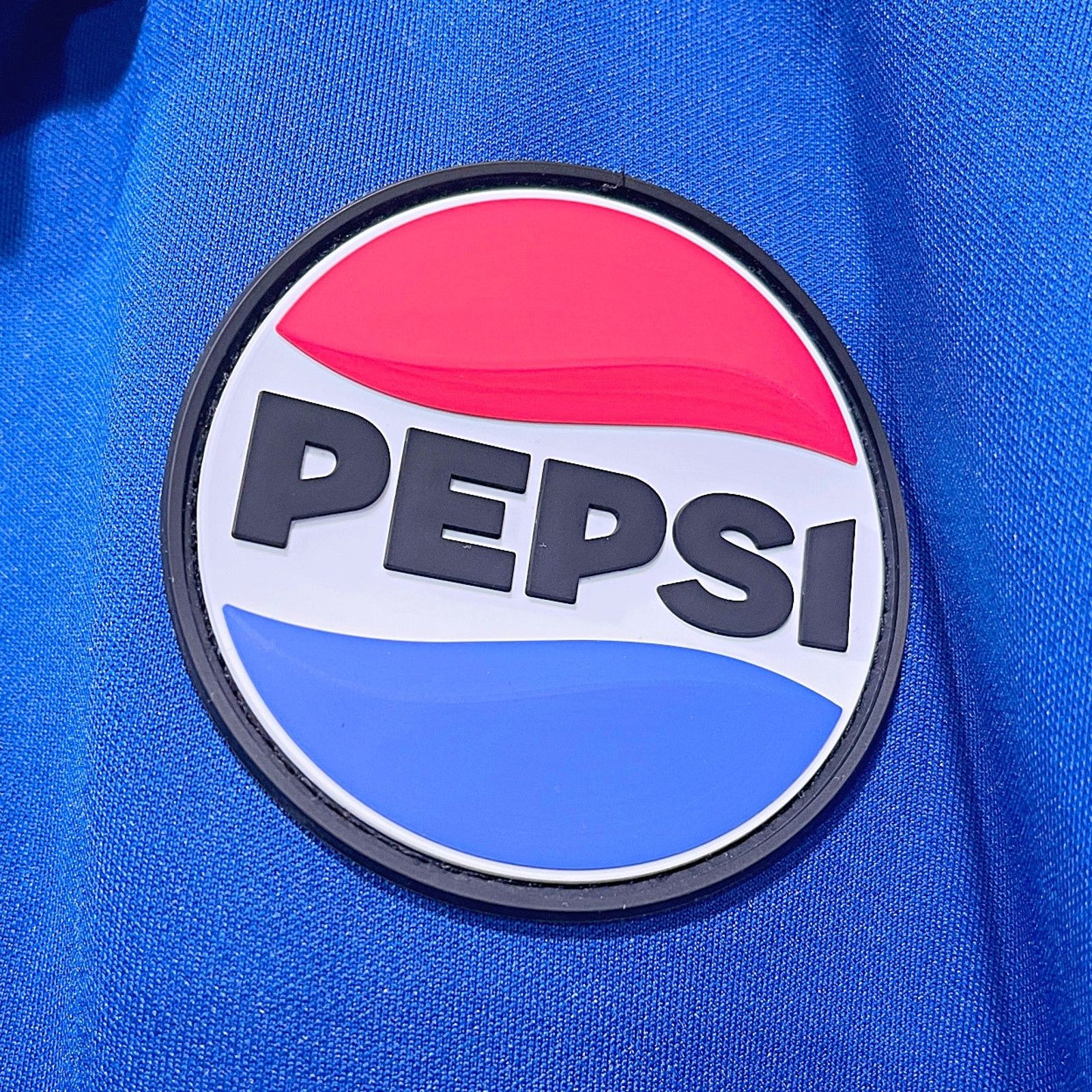 Pepsi PEPSI PVC Logo Patch Employee Performance Polo Mens Large Size US L / EU 52-54 / 3 - 3 Thumbnail