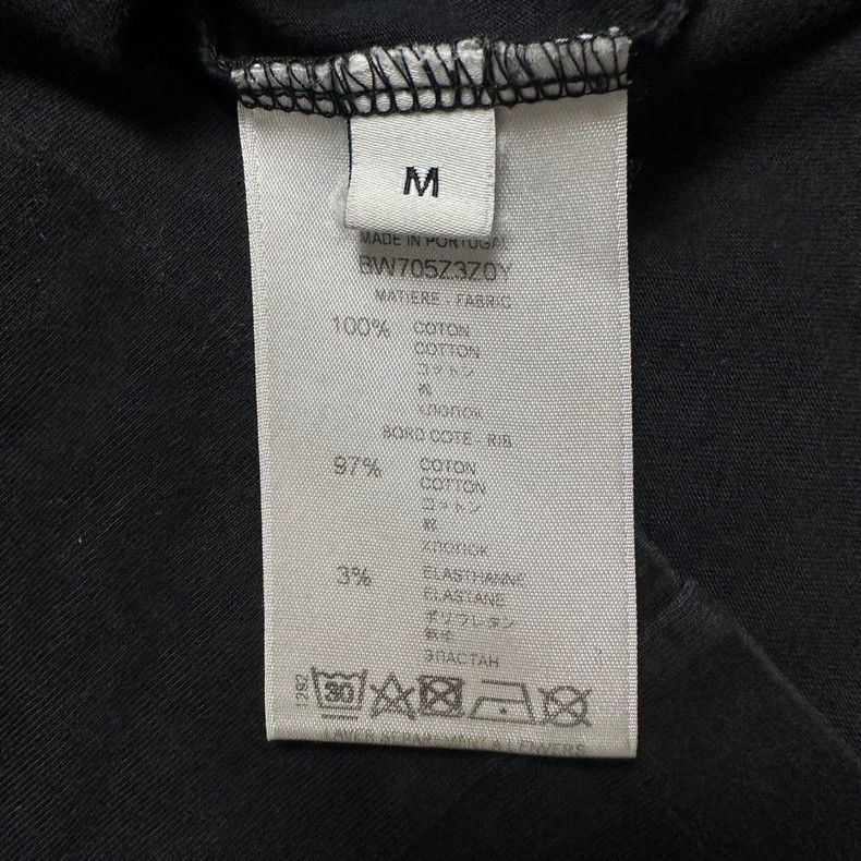 Givenchy Givenchy Black Destroyed Logo Short Sleeve T-Shirt, Size M Size US M / EU 48-50 / 2 - 5 Thumbnail