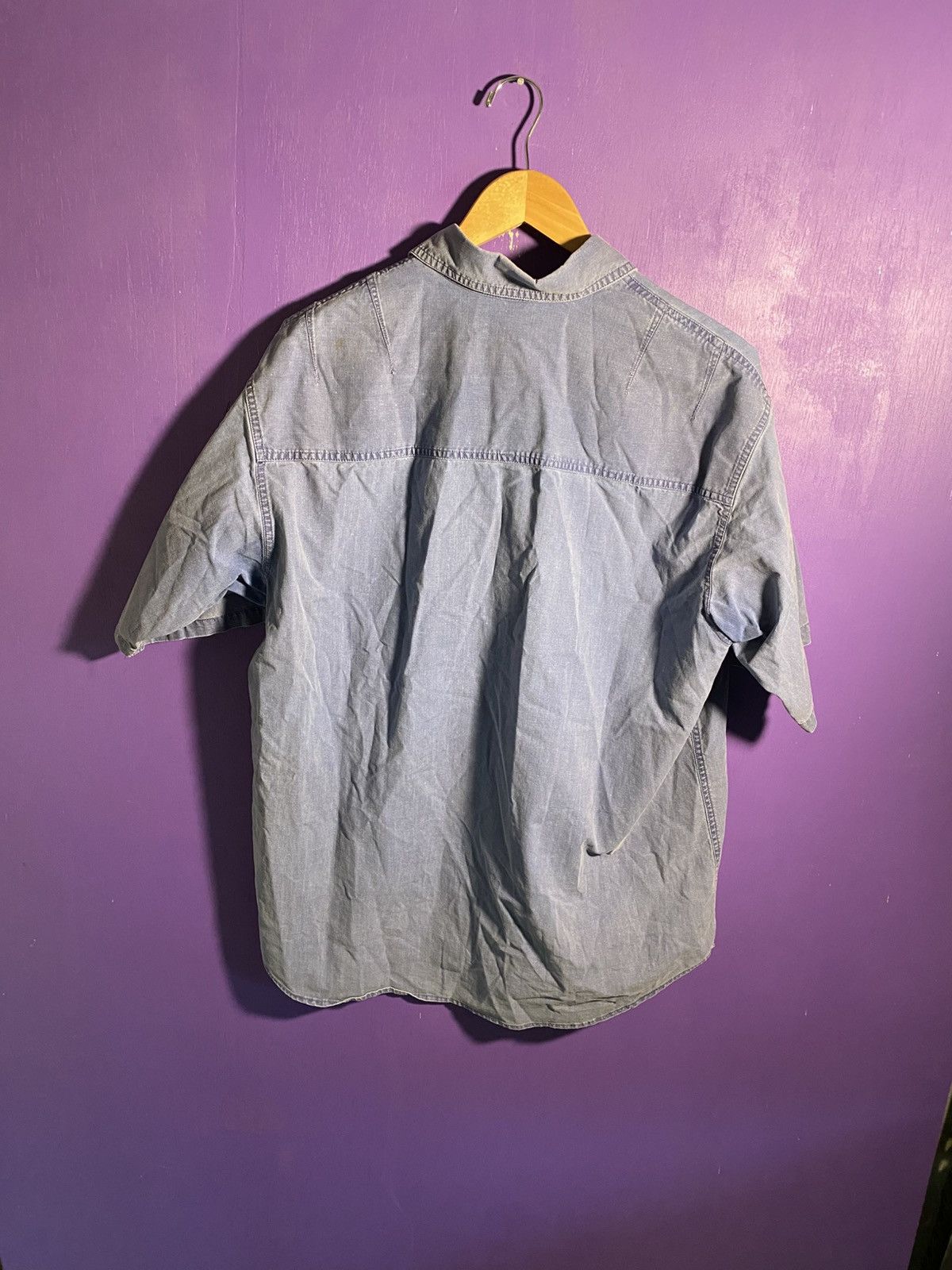 Columbia Vintage 90s Columbia sportswear faded button up Size US L / EU 52-54 / 3 - 2 Thumbnail