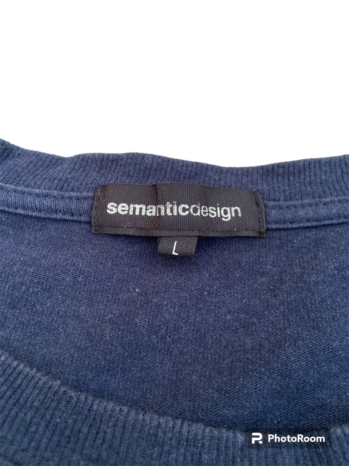 If Six Was Nine × Japanese Brand × semanticdesign SEMANTIC DESIGN POCKET CASUAL TEE SHIRT Size US L / EU 52-54 / 3 - 7 Thumbnail