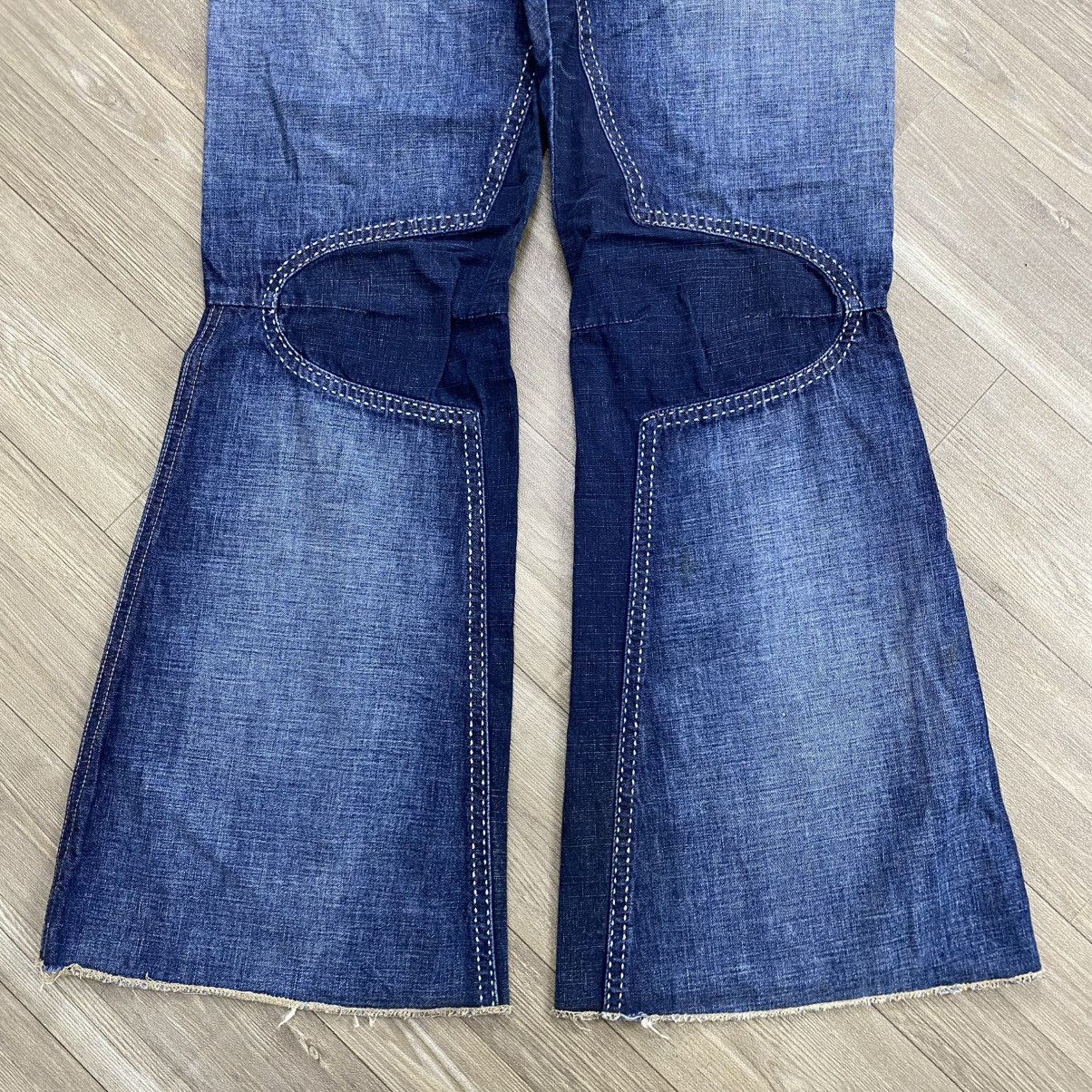 Marithe + Francois Girbaud Vintage Marithe + Francois Girbaud Flared Jeans Lgb Style Size US 30 / EU 46 - 8 Thumbnail