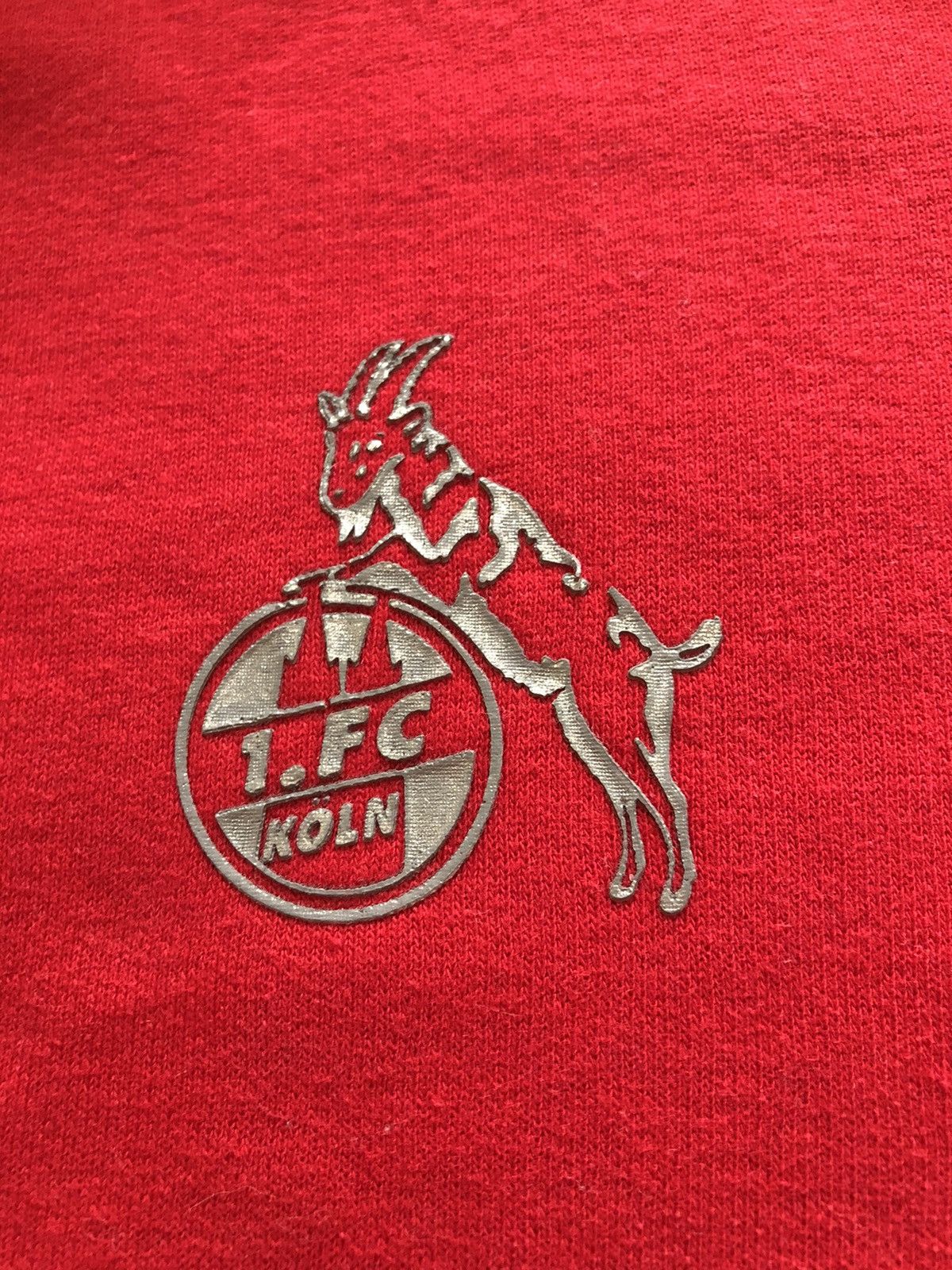 Vintage 1. FC KÖLN VINTAGE BUNDESLIGA SOCCER FOOTBALL HOODIE Size US L / EU 52-54 / 3 - 2 Thumbnail