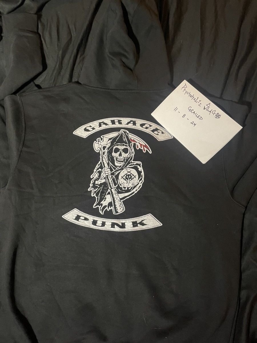 Hollow Squad × TeamSESH × Xavier Wulf / Hollow Squad Hollowsquad Xavier Wulf Sons of Anarchy garage punk hoodie Size US XXL / EU 58 / 5 - 3 Thumbnail
