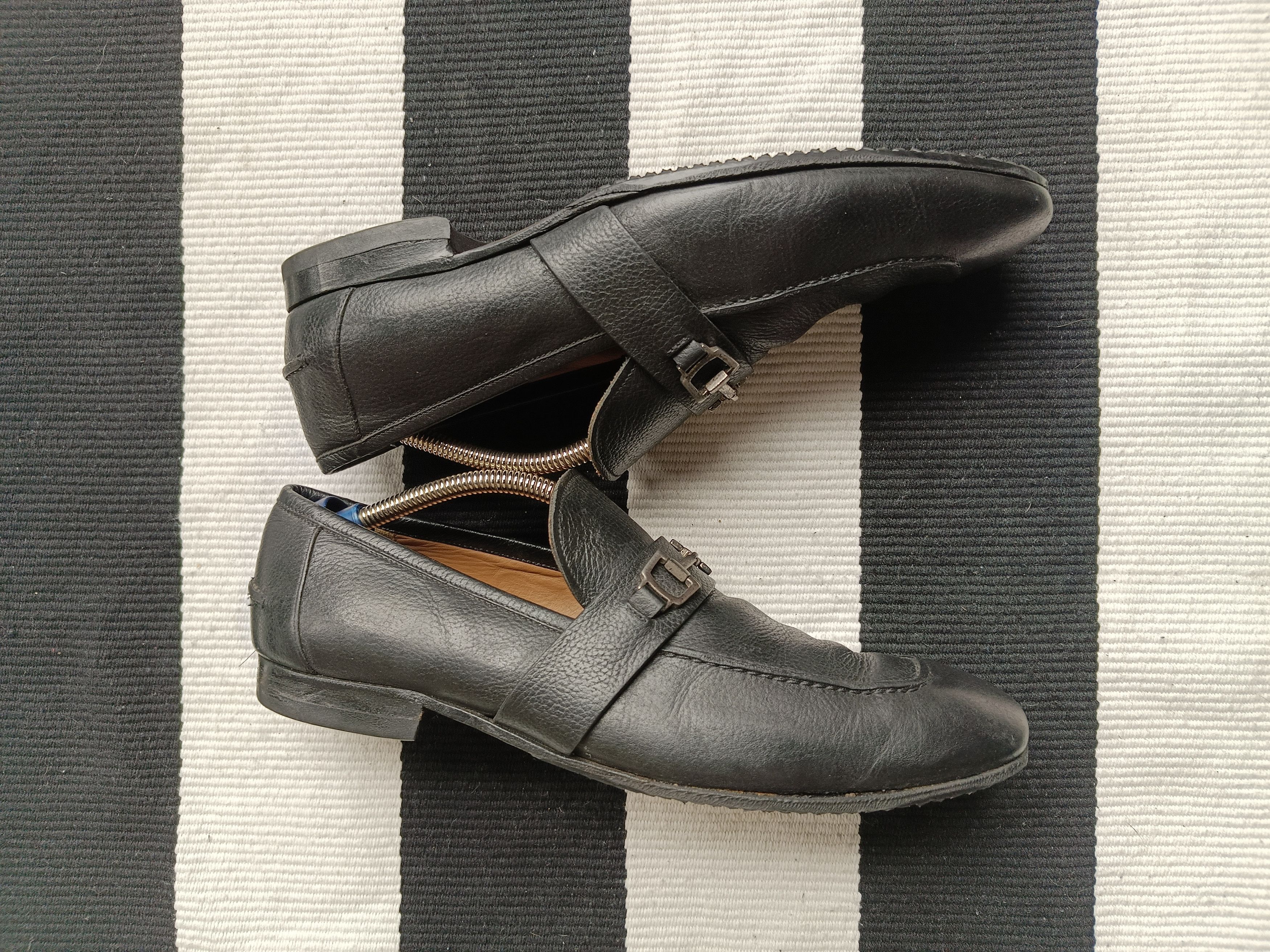 Gucci Gucci Pebblegrain leather horsebit loafers Size US 8 / EU 41 - 3 Thumbnail