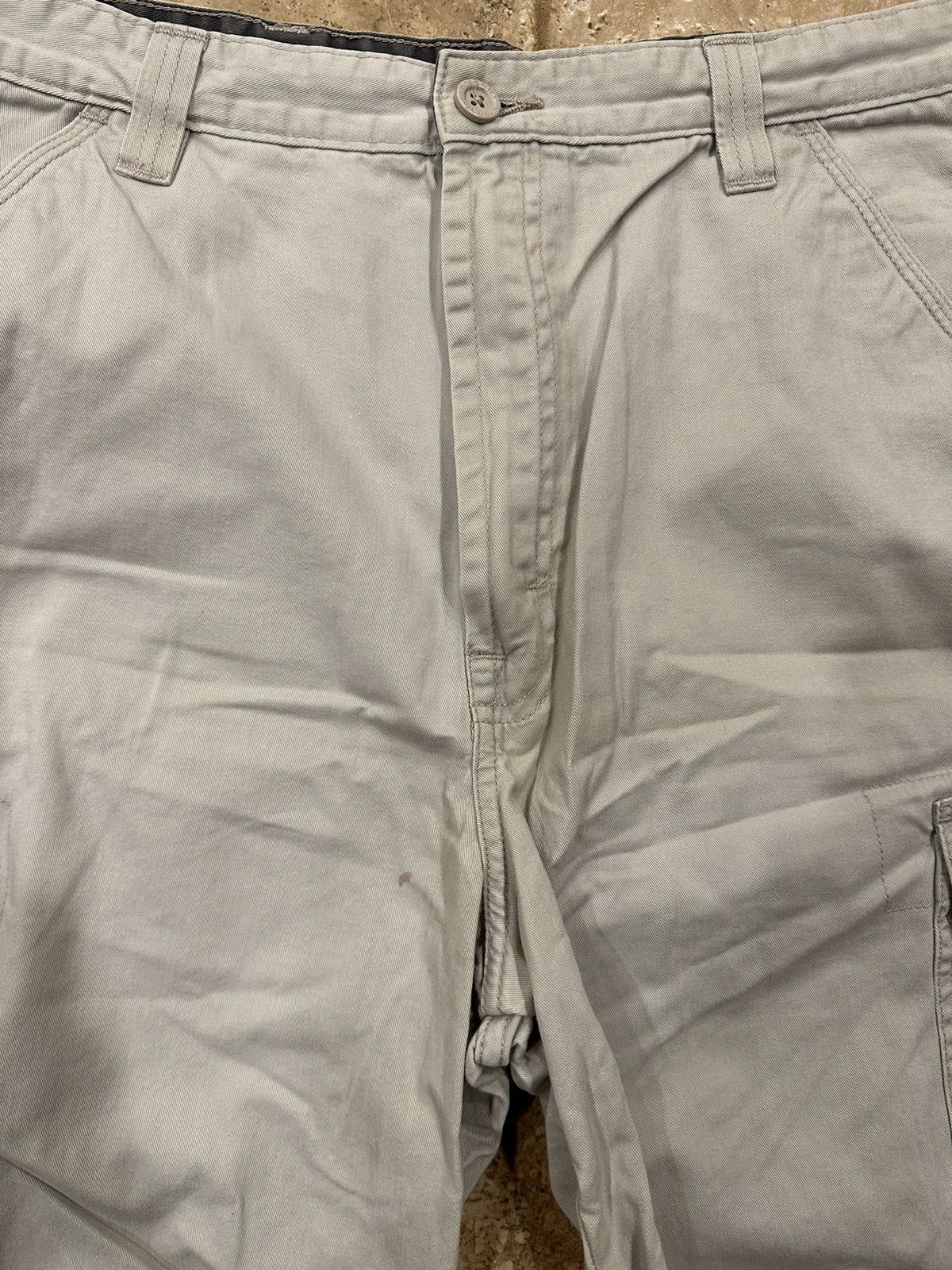Vintage × Wrangler Vintage Wrangler Biege / Tan Cargo Shorts Size US 34 / EU 50 - 3 Thumbnail