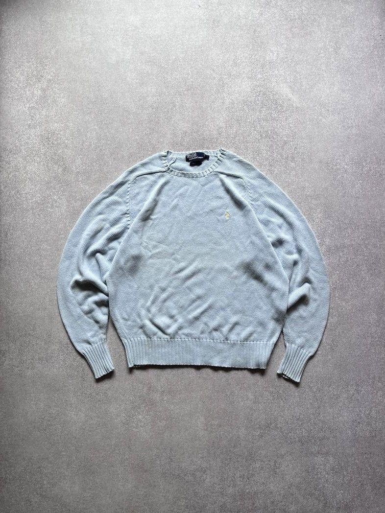 Polo Ralph Lauren × Vintage Vintage Polo Ralph Lauren Knit Archival Sweater Y2K L Size US L / EU 52-54 / 3 - 1 Thumbnail