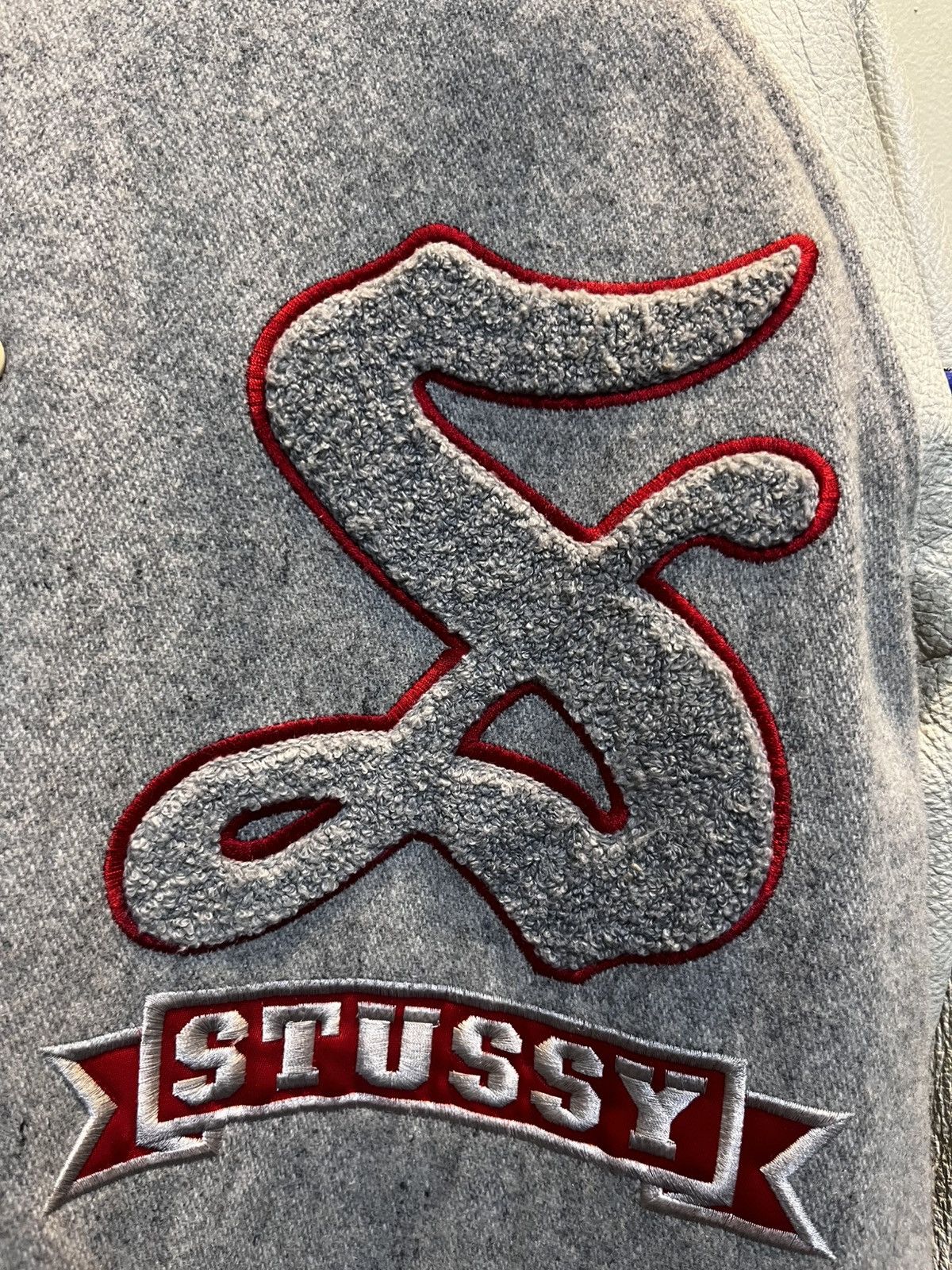 Stussy Stussy NYLTA Vintage 90’s varsity Jacket Size US L / EU 52-54 / 3 - 3 Thumbnail