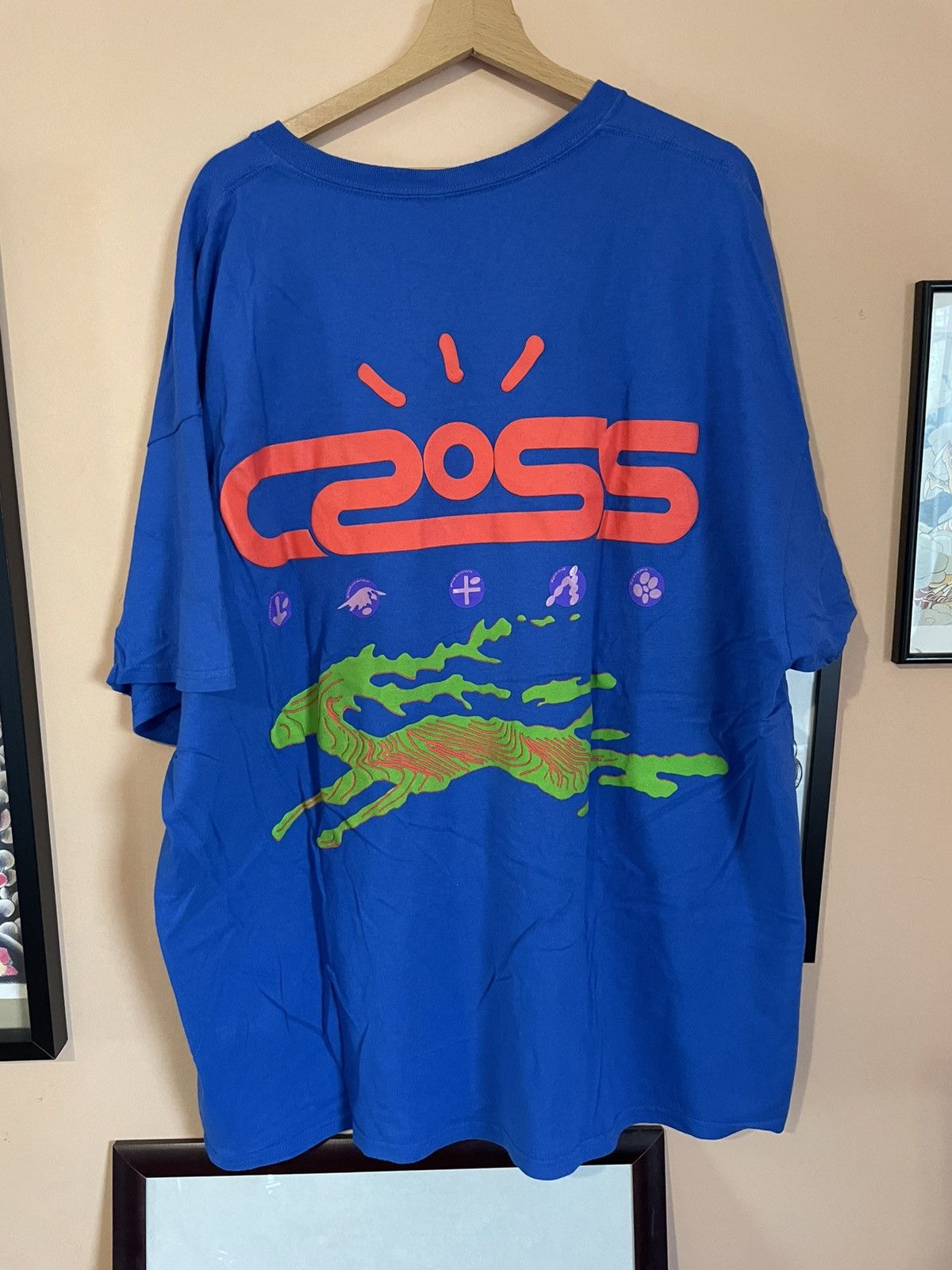 Travis Scott Travis Scott Cactus Jack Cross T-shirt Size US XXL / EU 58 / 5 - 5 Thumbnail